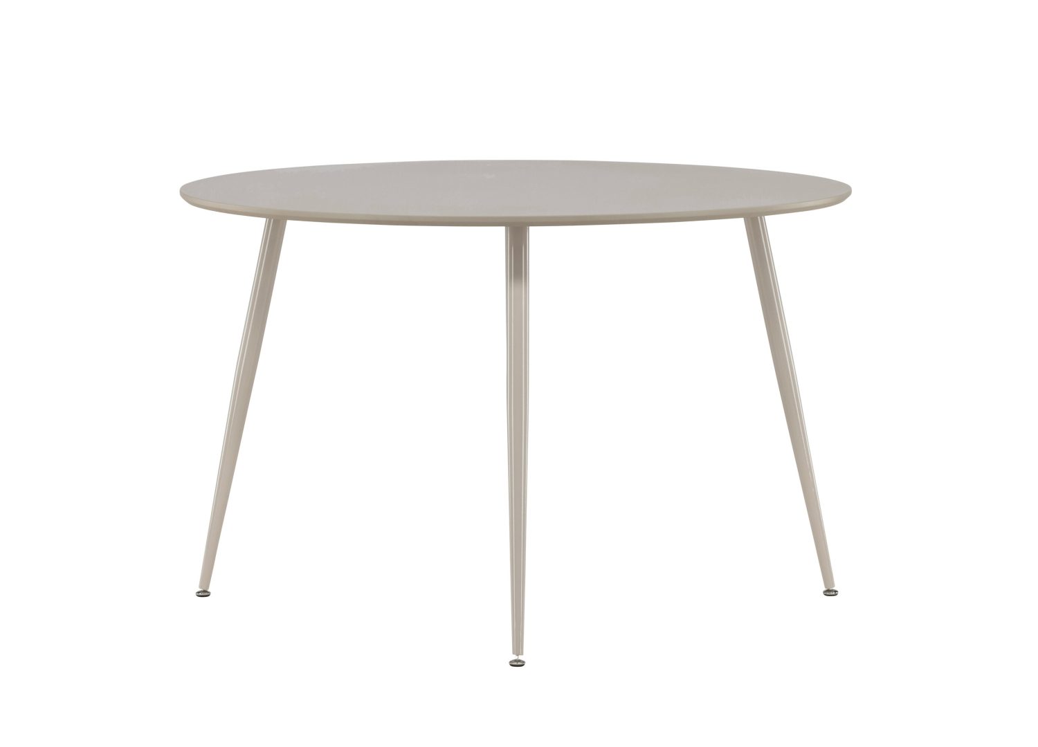 Détail de la table de repas Plaza beige