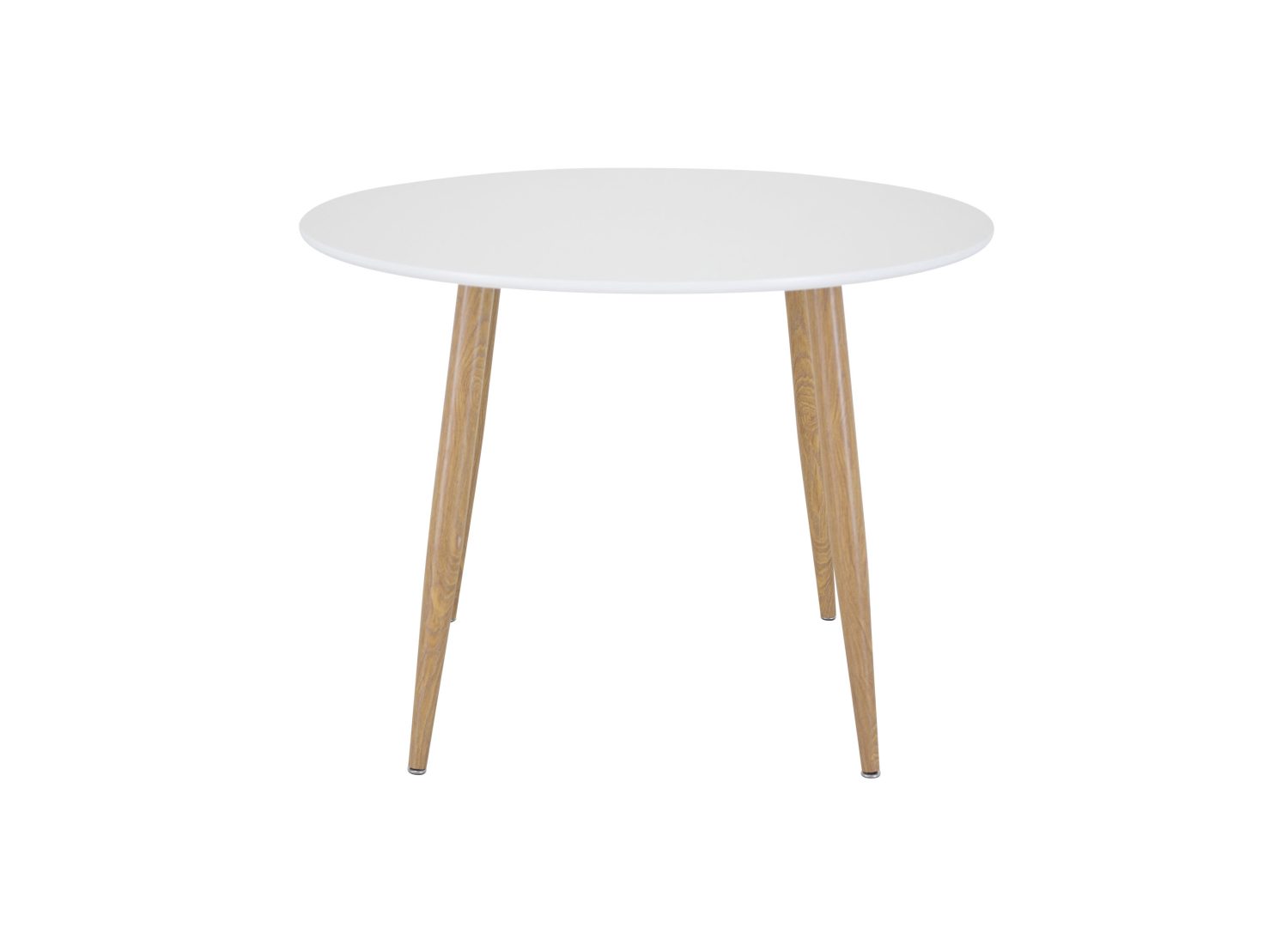 Détail de la table de repas Plaza blanc