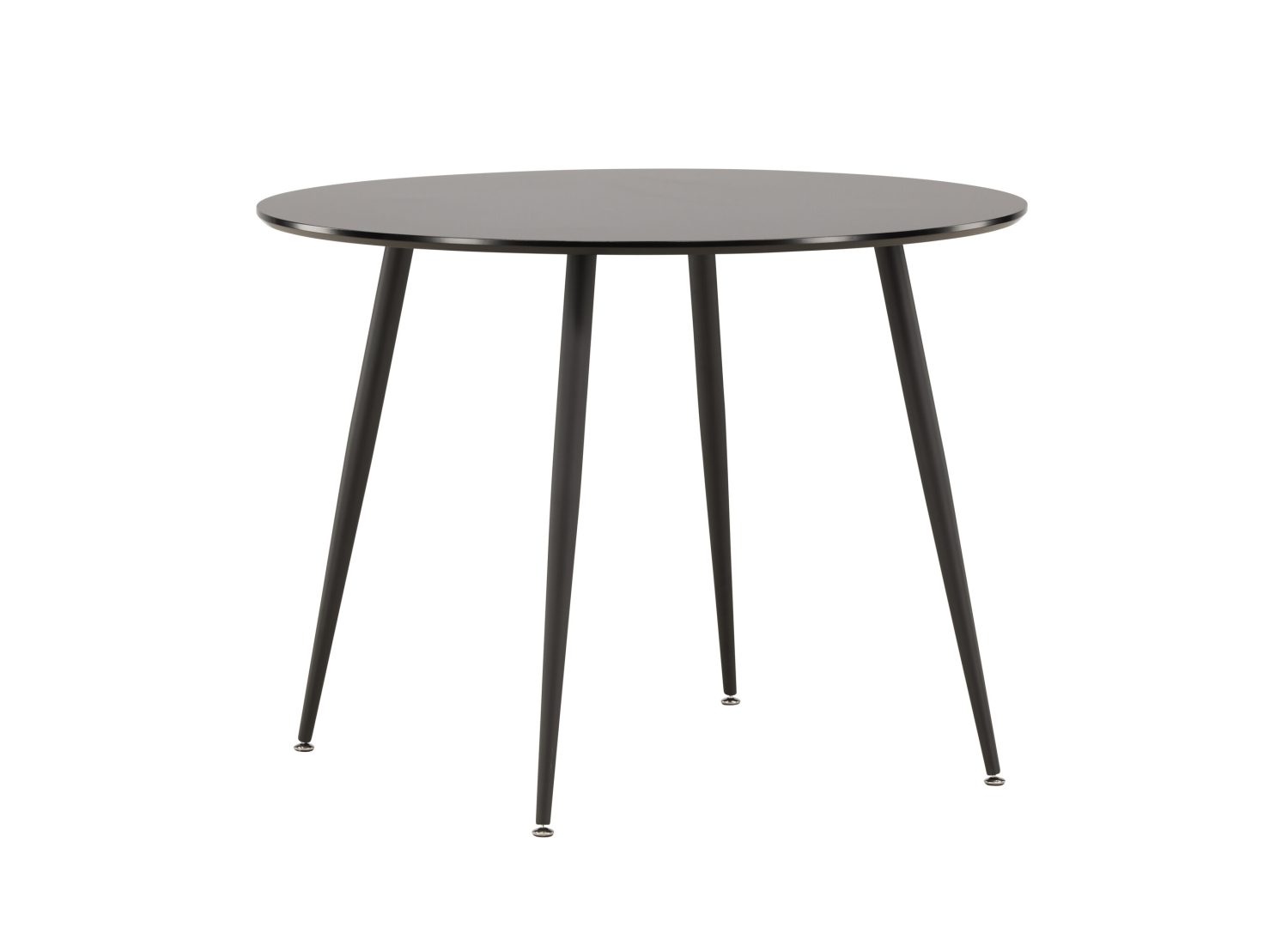 Vue produit de la table à manger Plaza noir