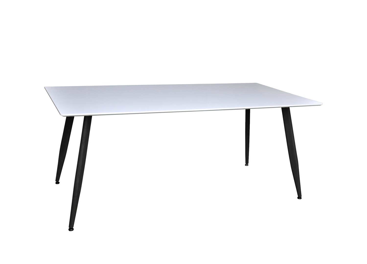 Détail de la table de repas Polar blanc