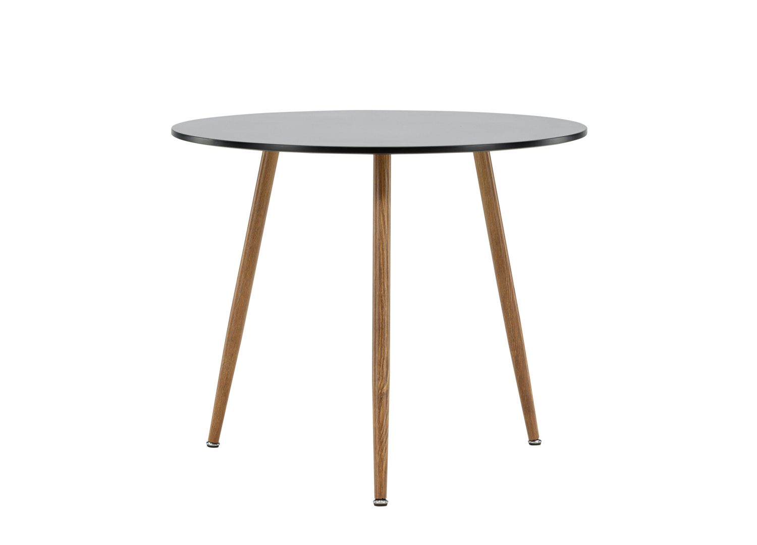 Détail de la table de repas Polar noir
