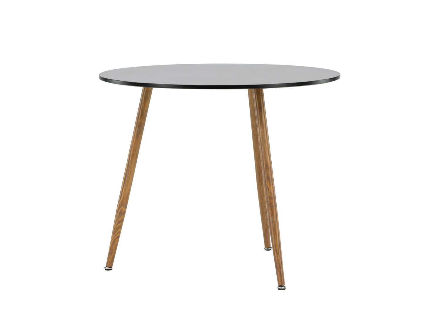 Détail de la table de repas Polar noir