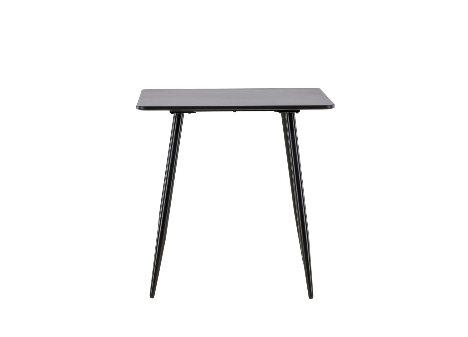 Détail de la table de repas Polar noir