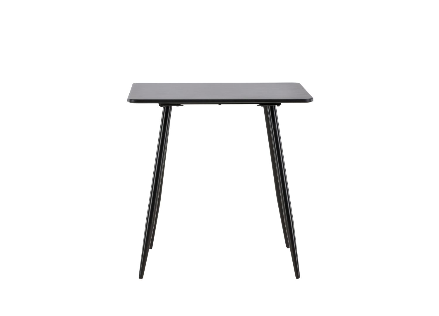 Détail de la table de repas Polar noir