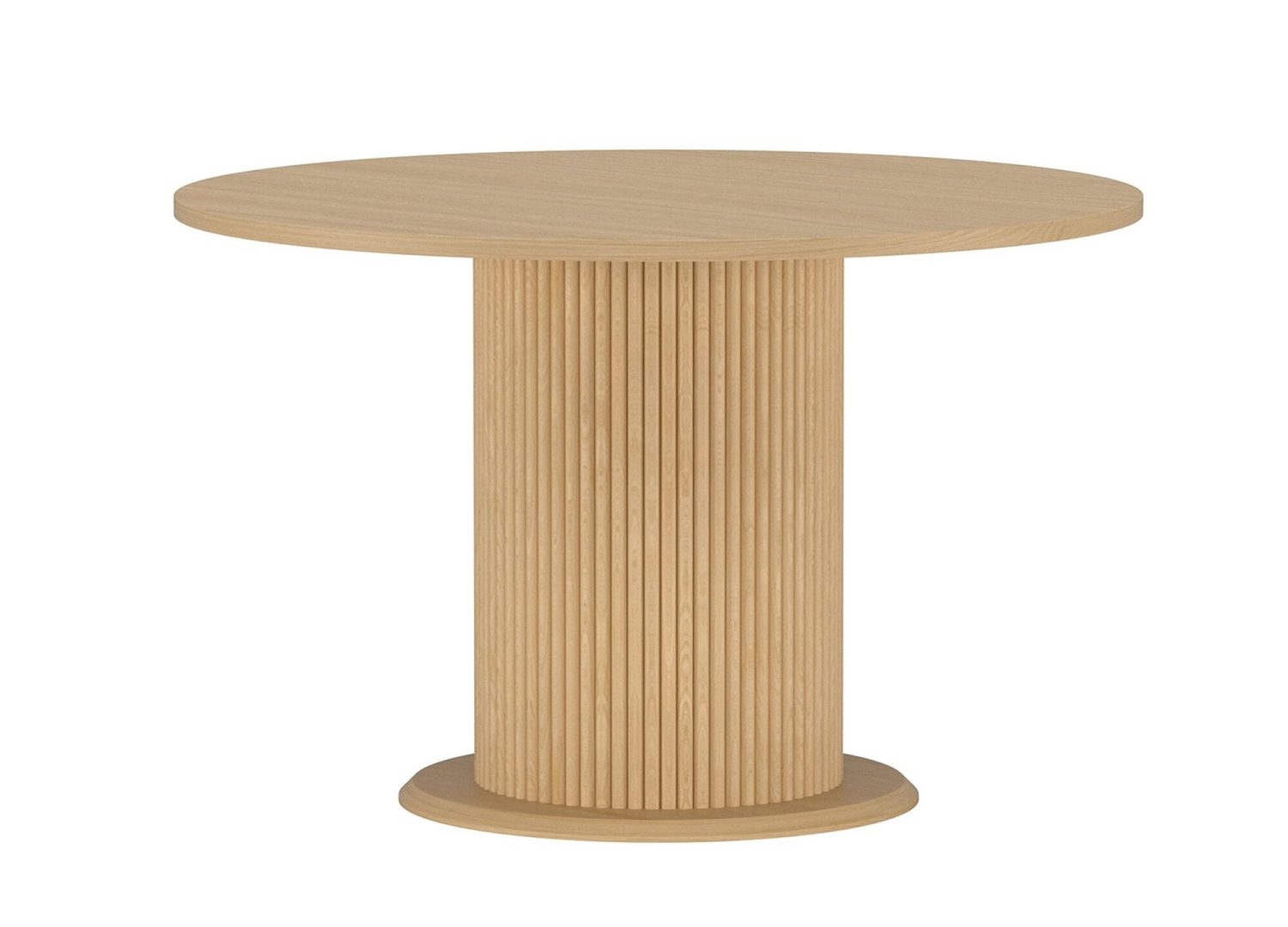 Table à manger Reko naturel vue sous un autre angle