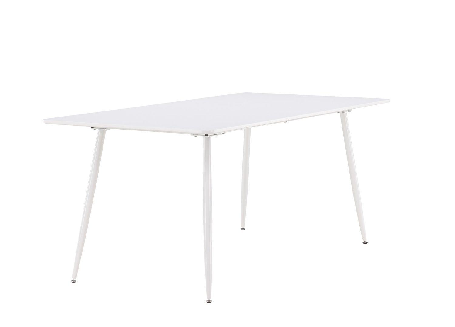 Table à manger Silar blanc vue sous un autre angle