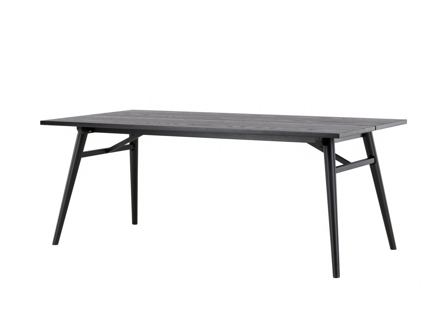Vue produit de la table à manger Sleek noir