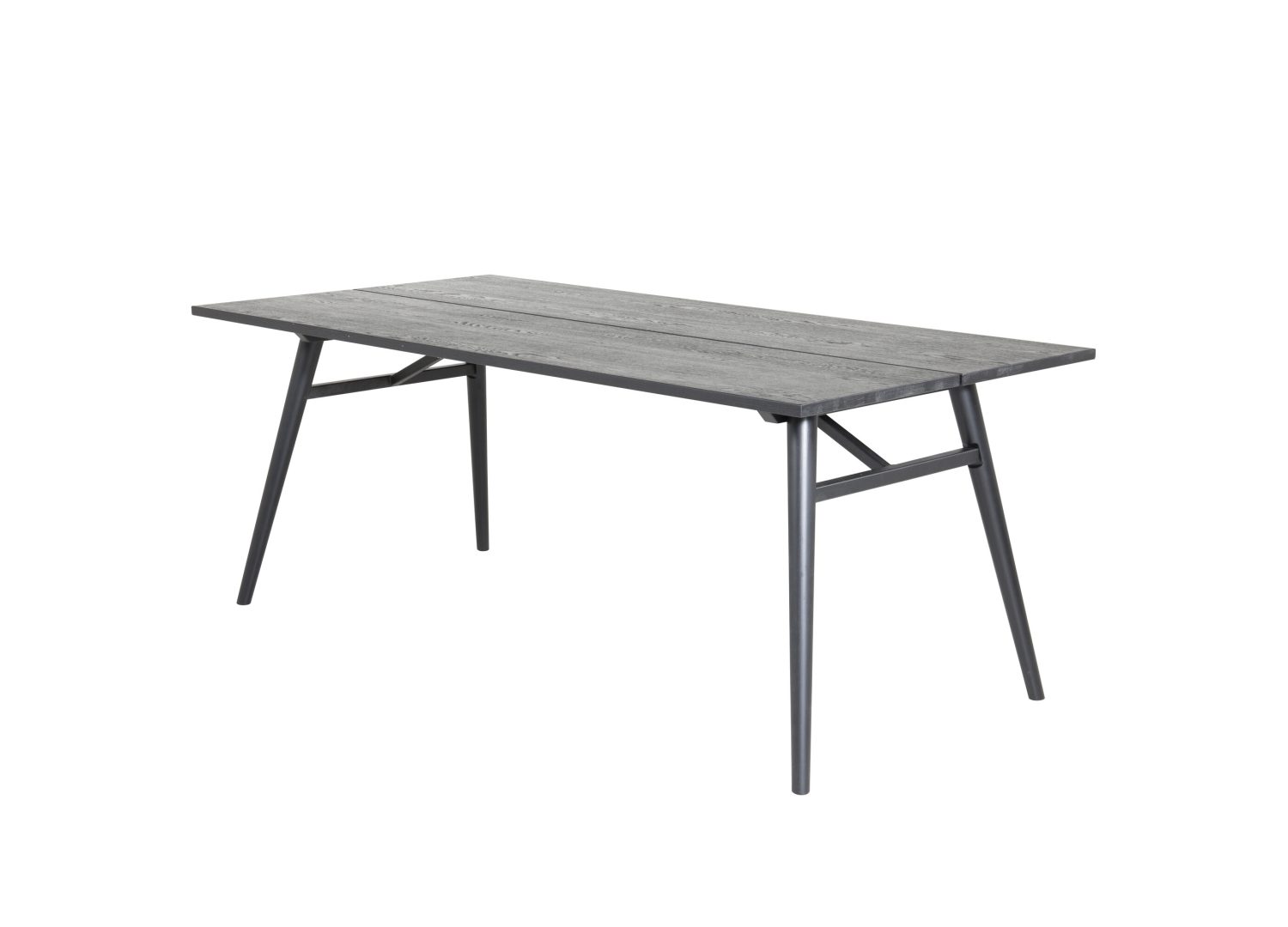 Détail de la table de repas Sleek noir