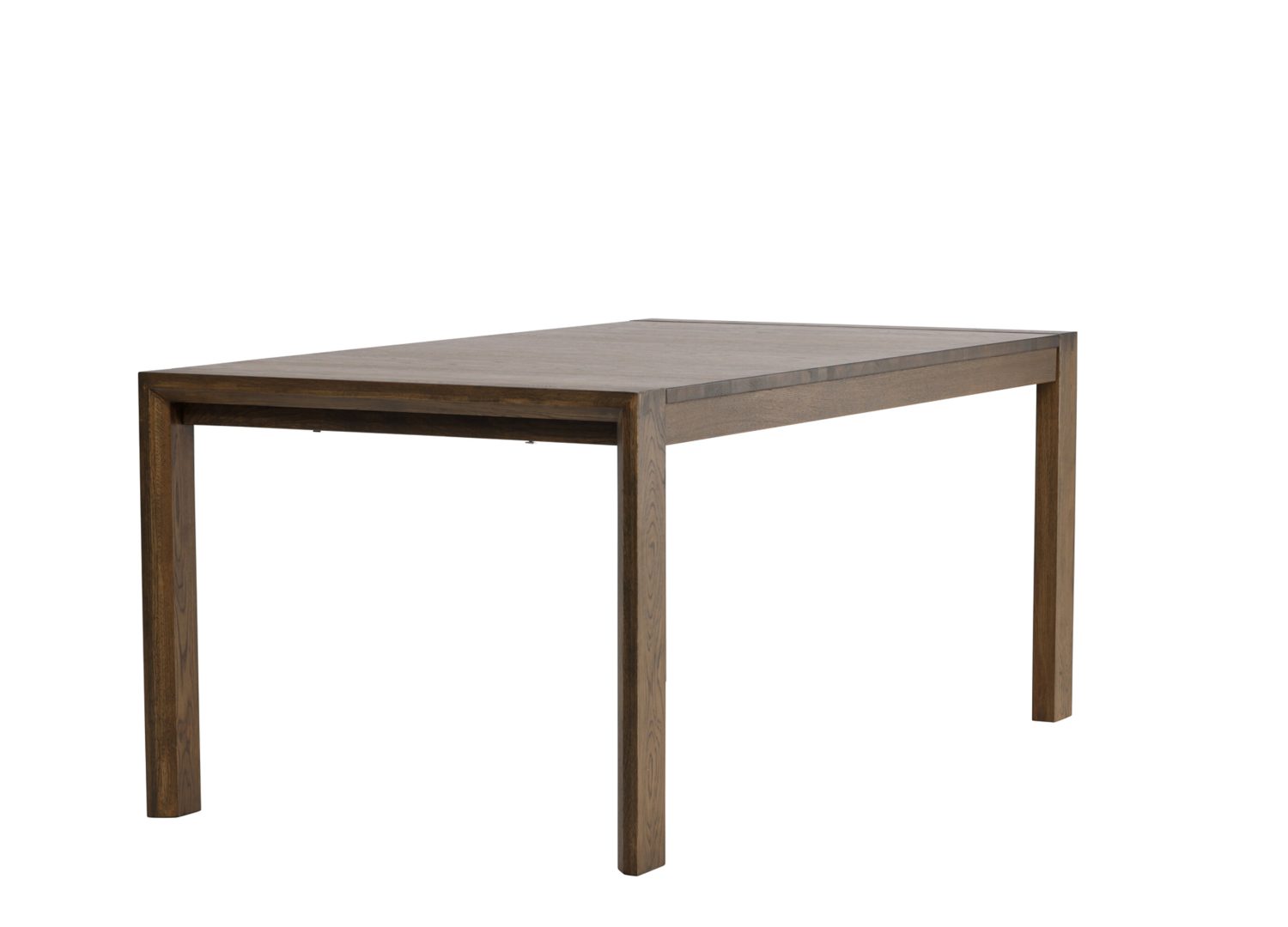Table à manger Slider naturel vue sous un autre angle