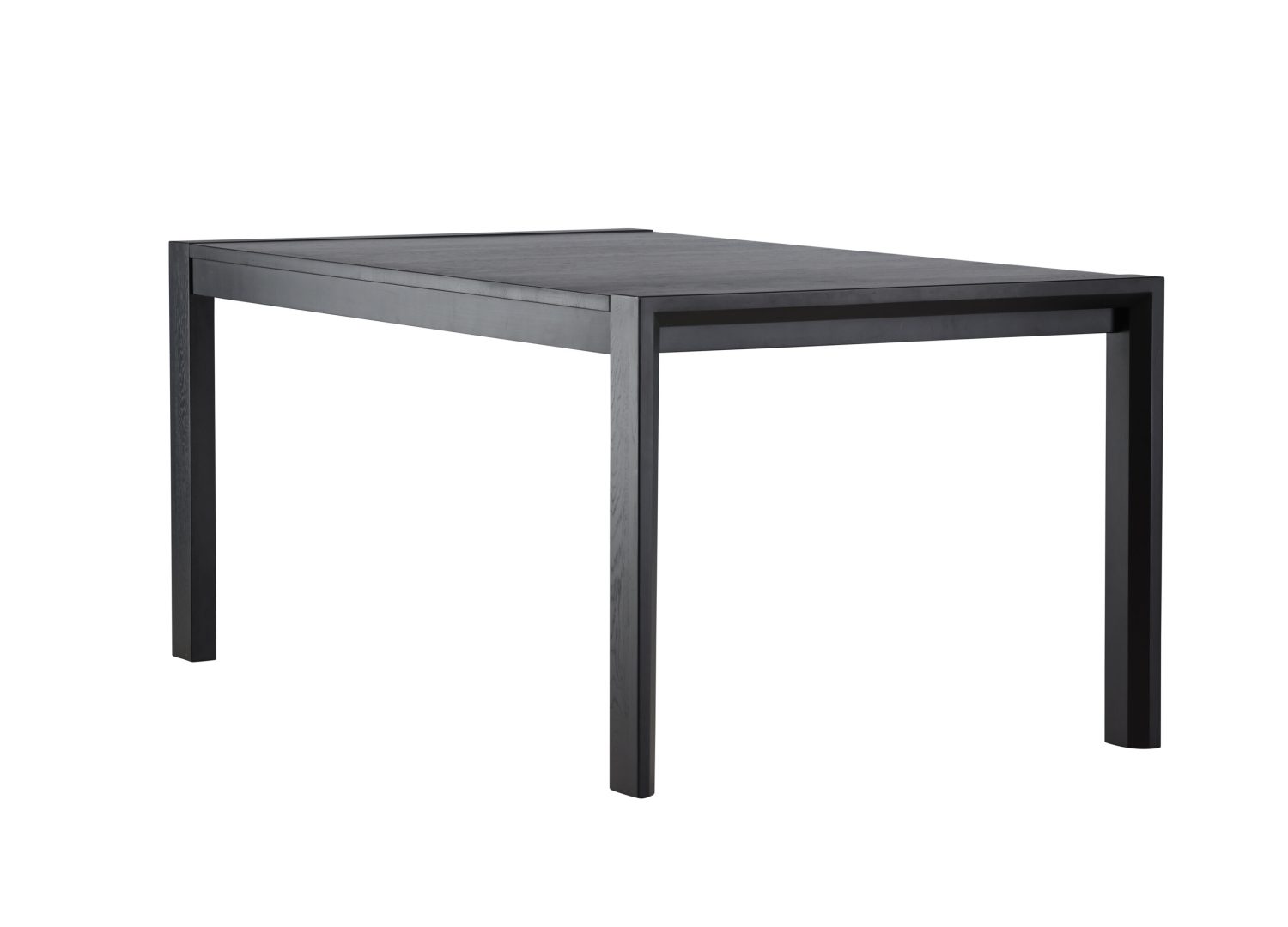 Vue produit de la table à manger Slider noir