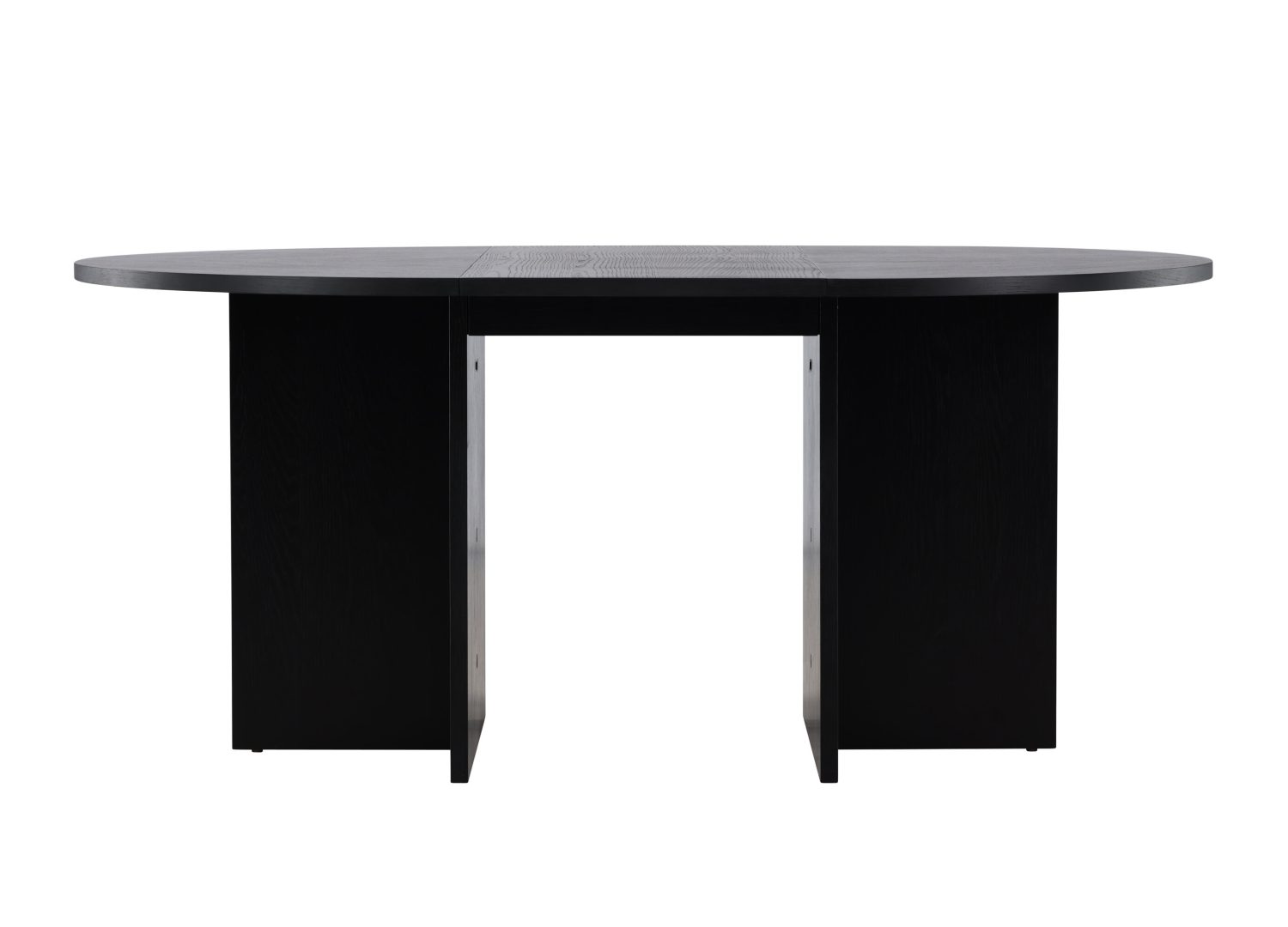 Détail de la table de repas Strada noir