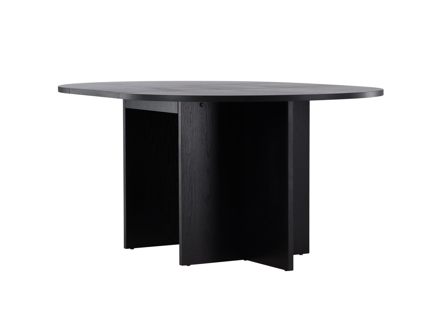 Vue produit de la table à manger Strada noir