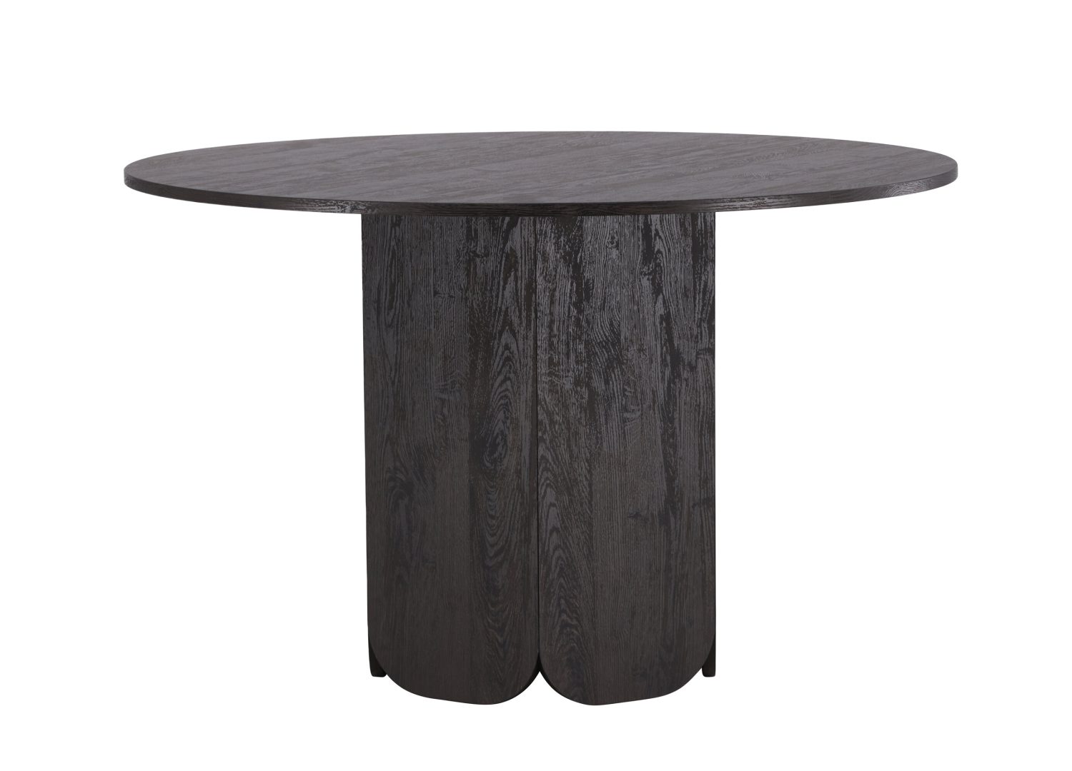 Vue produit de la table à manger Tekla noir