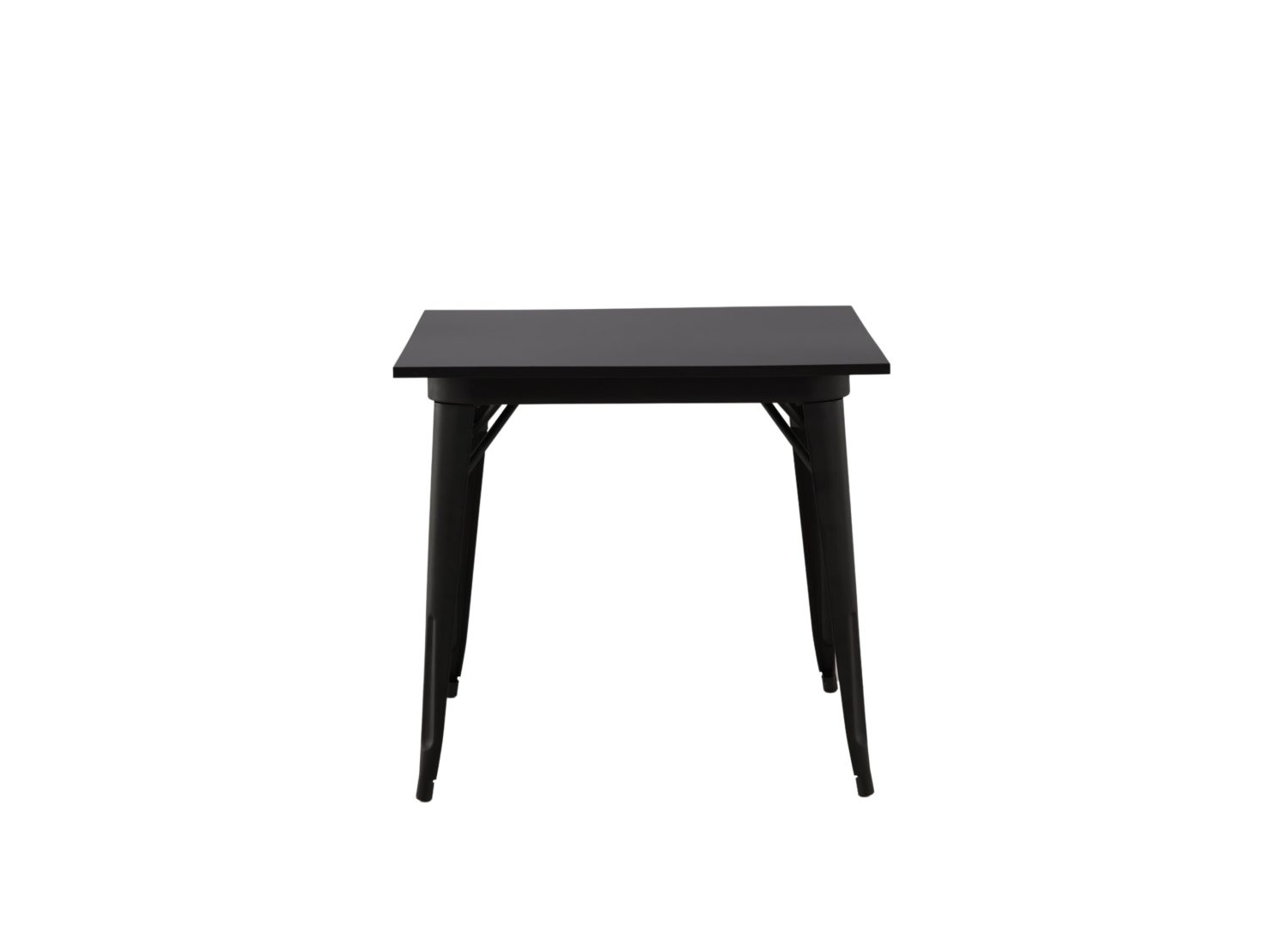 Table à manger Tempe noir vue sous un autre angle