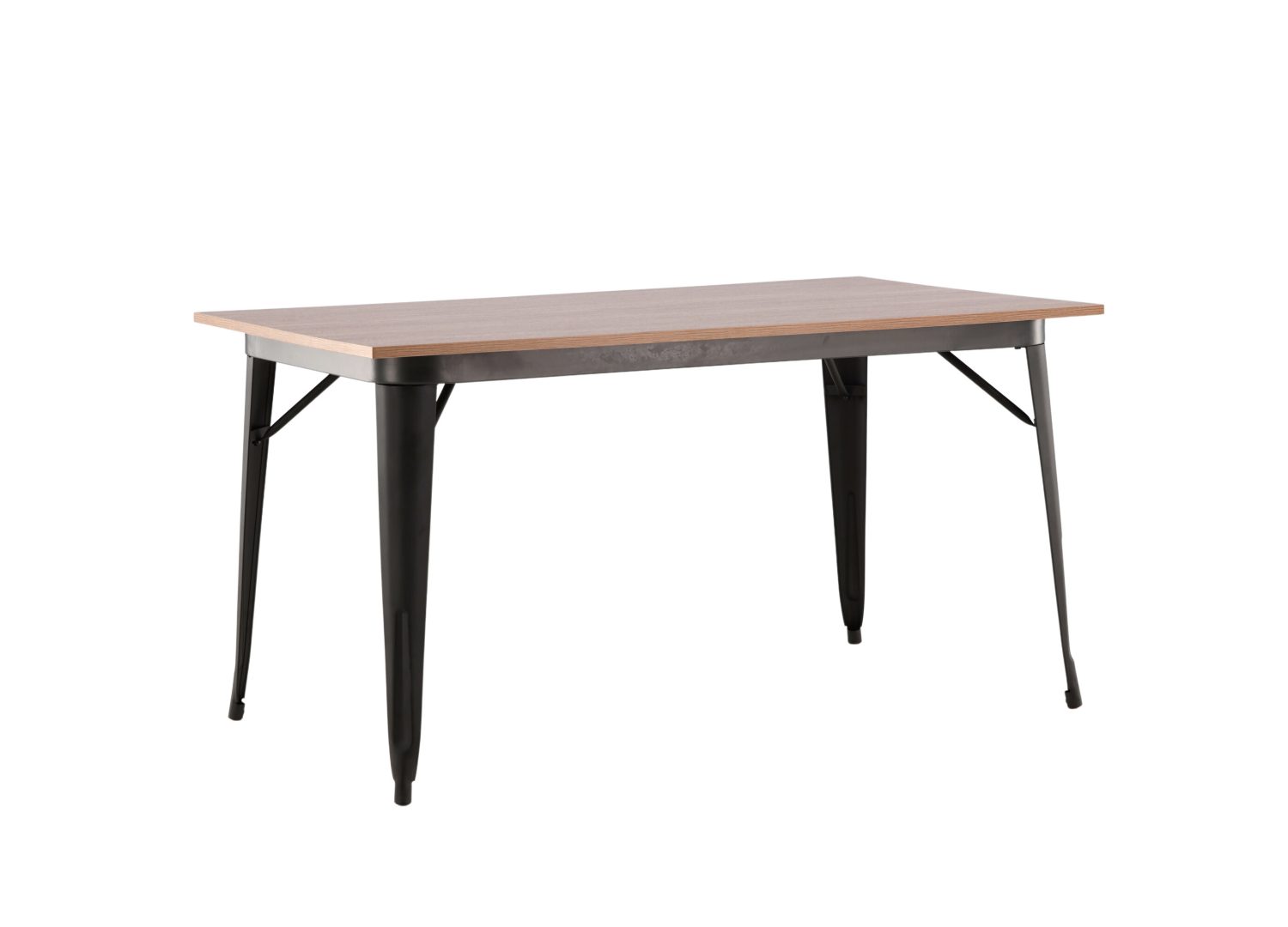 Vue produit de la table à manger Tempe noyer