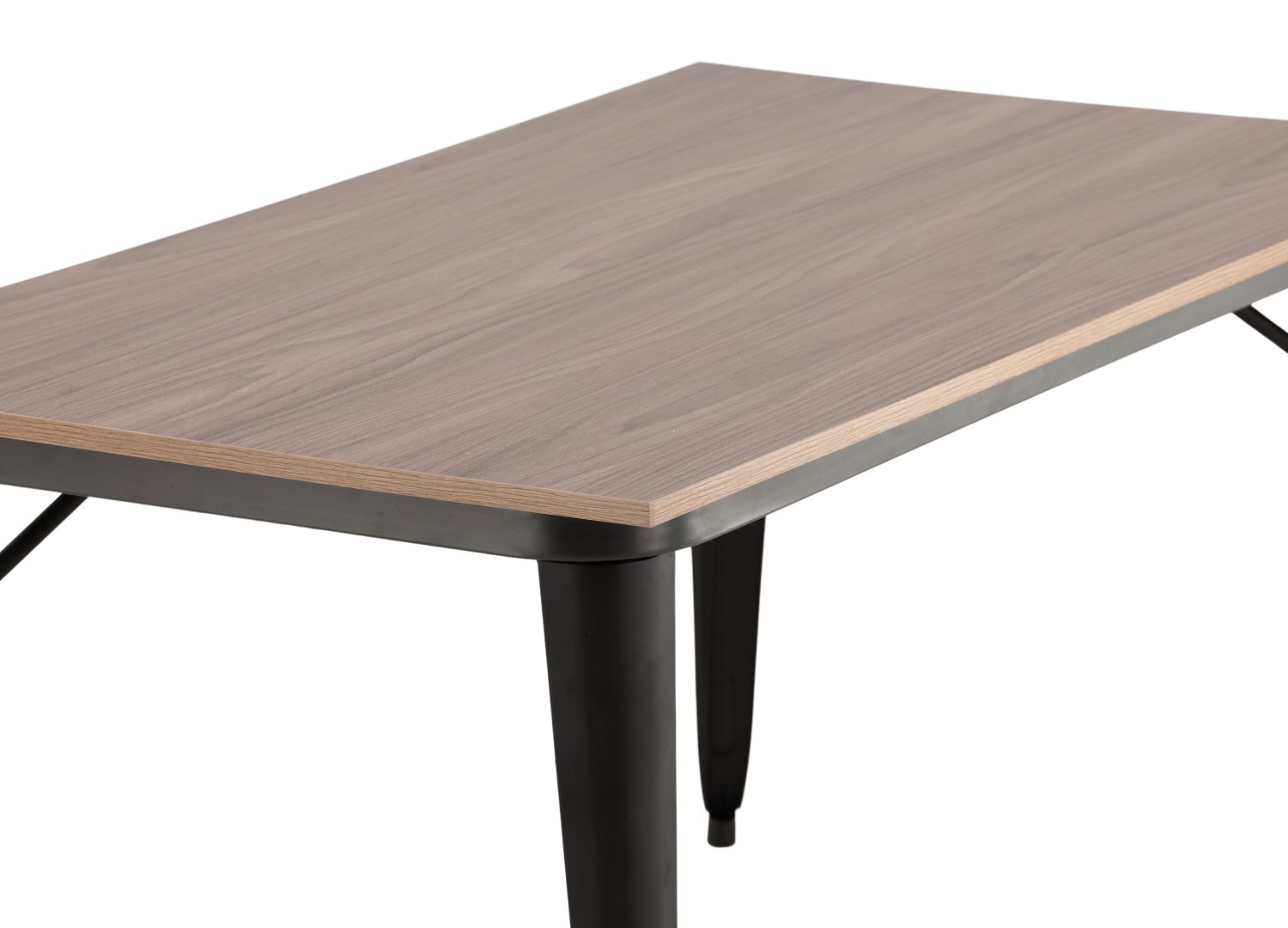 Détail de la table de repas Tempe noyer