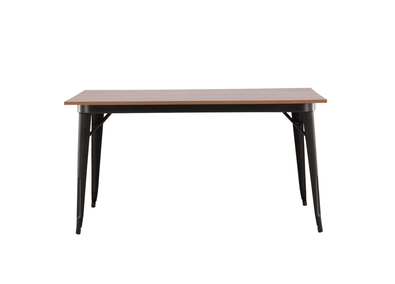 Table à manger Tempe noyer vue sous un autre angle
