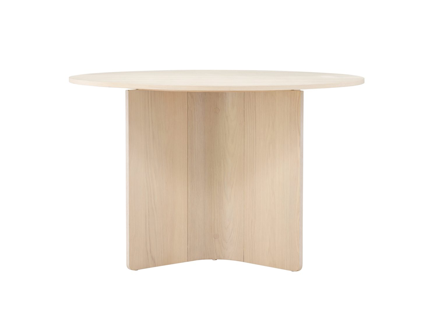 Détail de la table de repas Tyresö blanchi