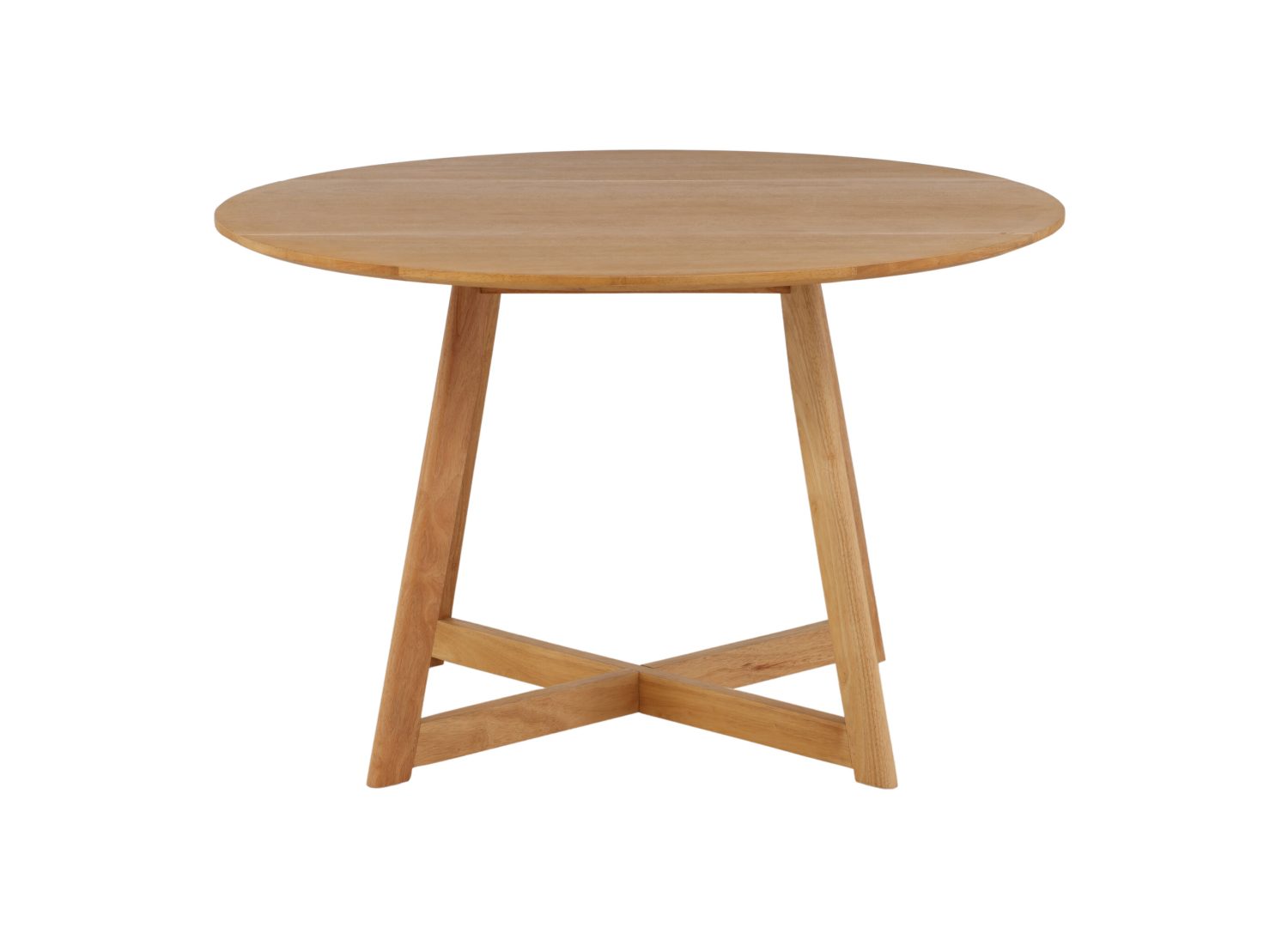 Détail de la table de repas Yakidon marron