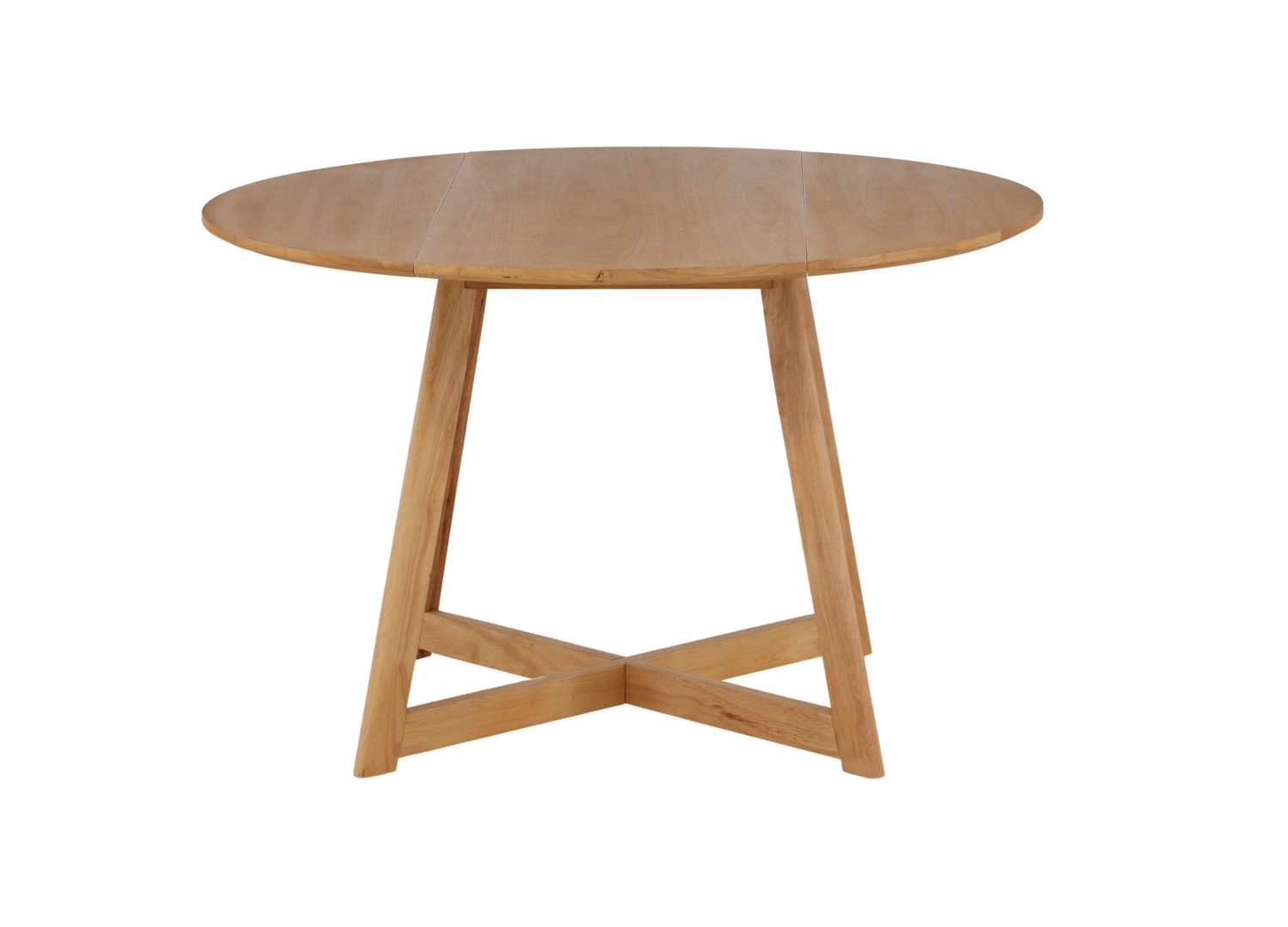 Détail de la table de repas Yakidon marron