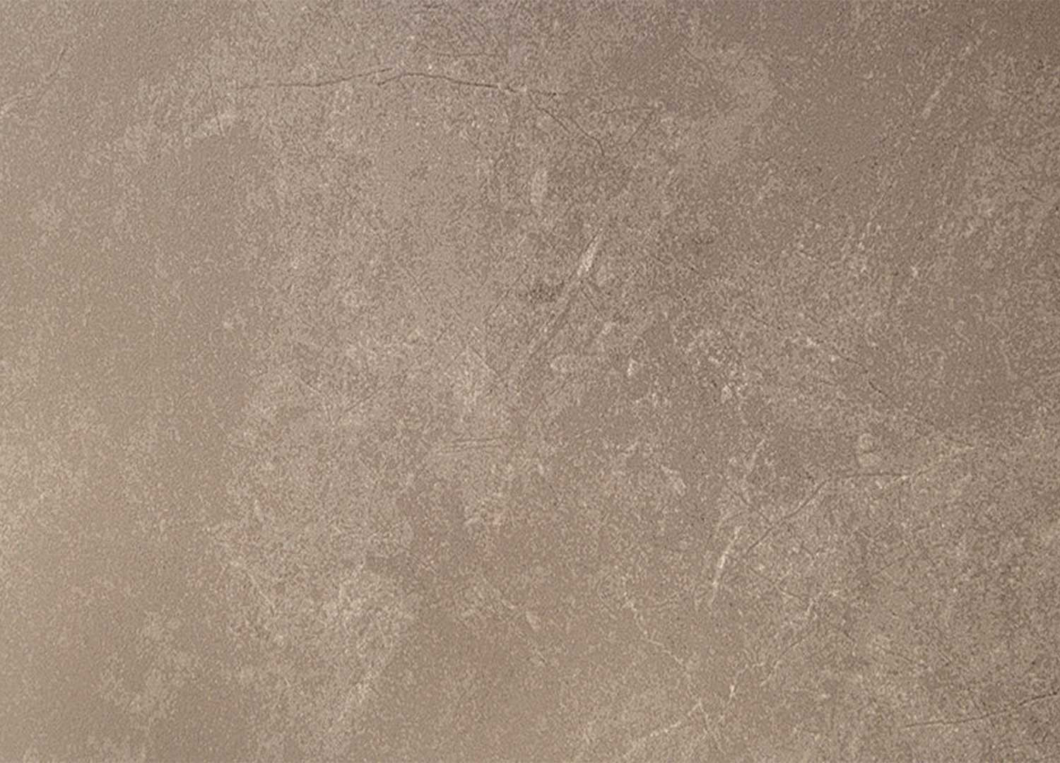 Table ronde 135 cm céramique gris et pied central Ariana