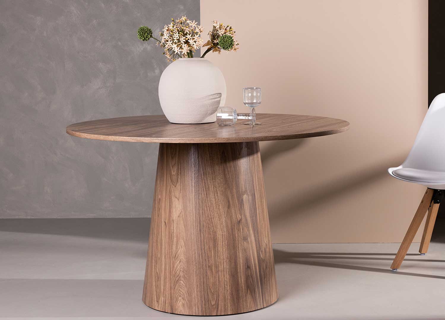 Table ronde en bois 4 personnes