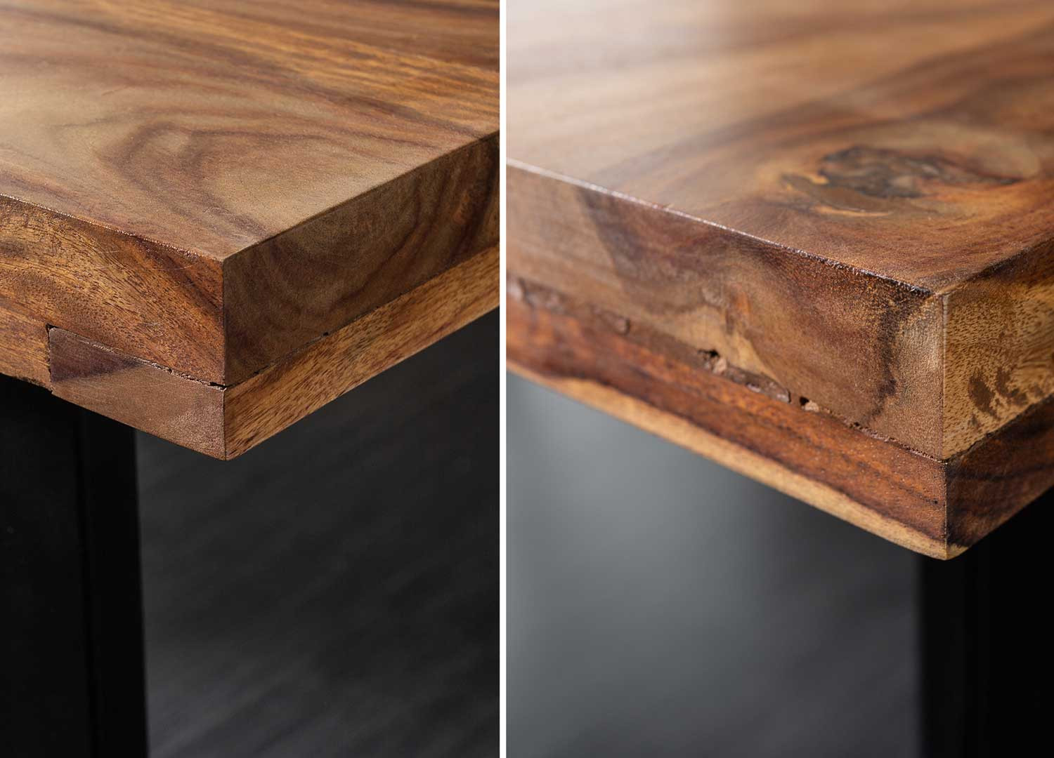 Table salle à manger 180 cm en bois massif 8 personnes