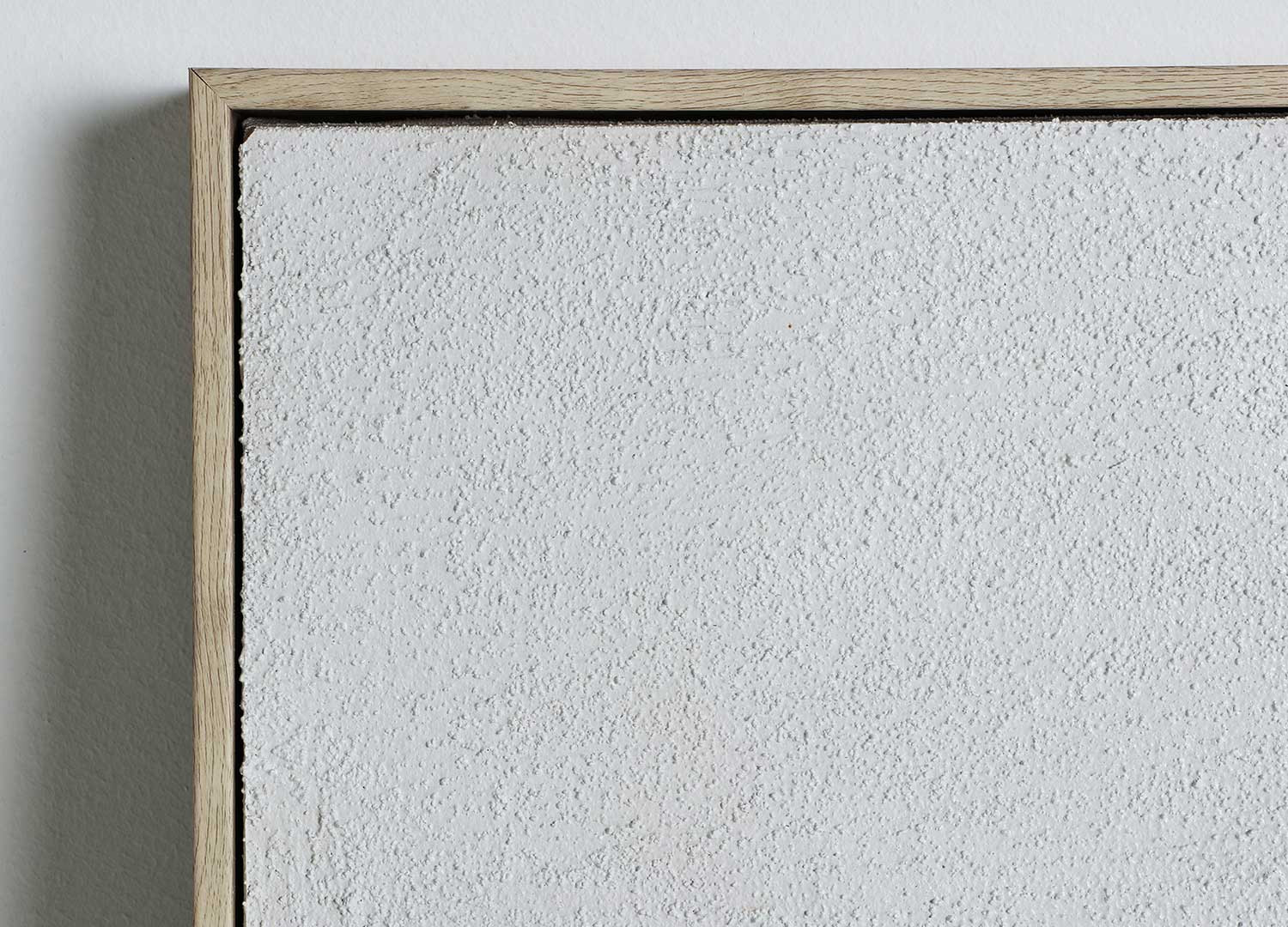 Tableau mural contemporain sur toile blanc et gris 80x100 cm