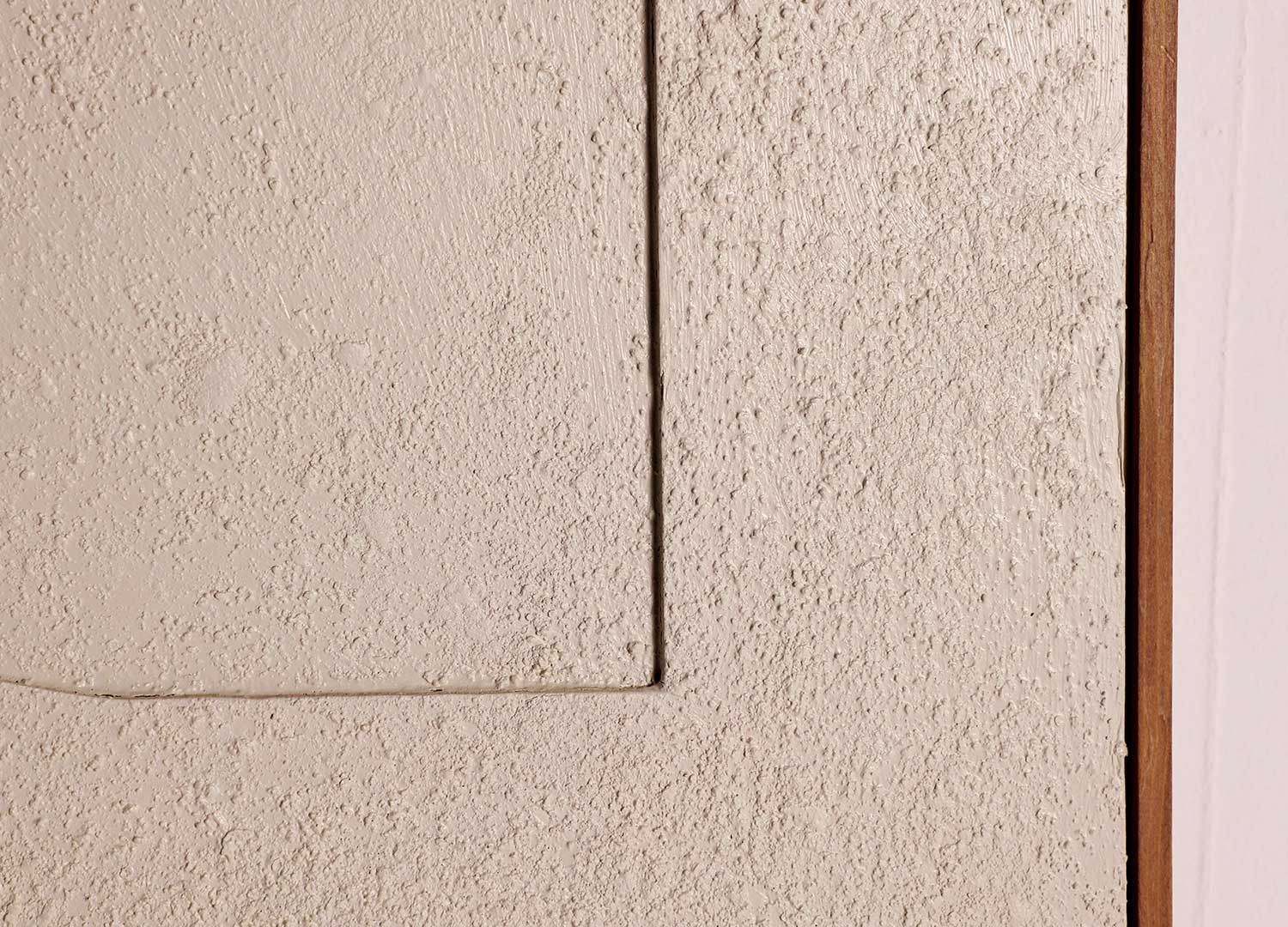 Tableau mural minimaliste blanc cassé 80x100 cm