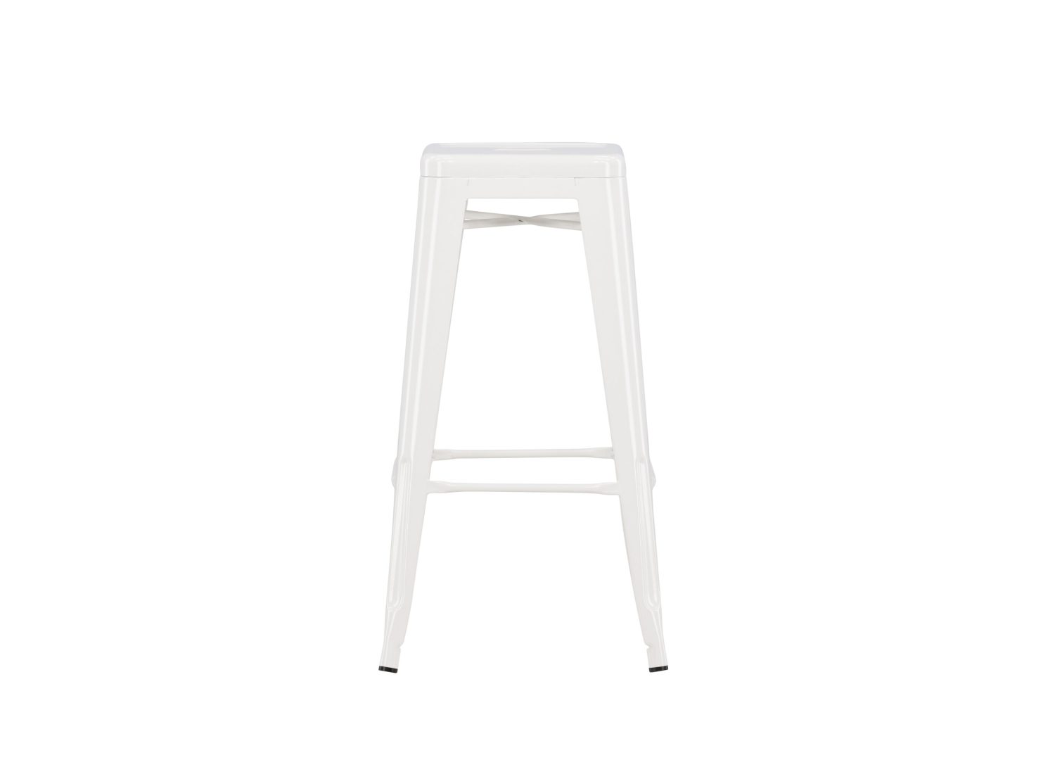 Vue détaillée du tabouret de bar Tempe beige
