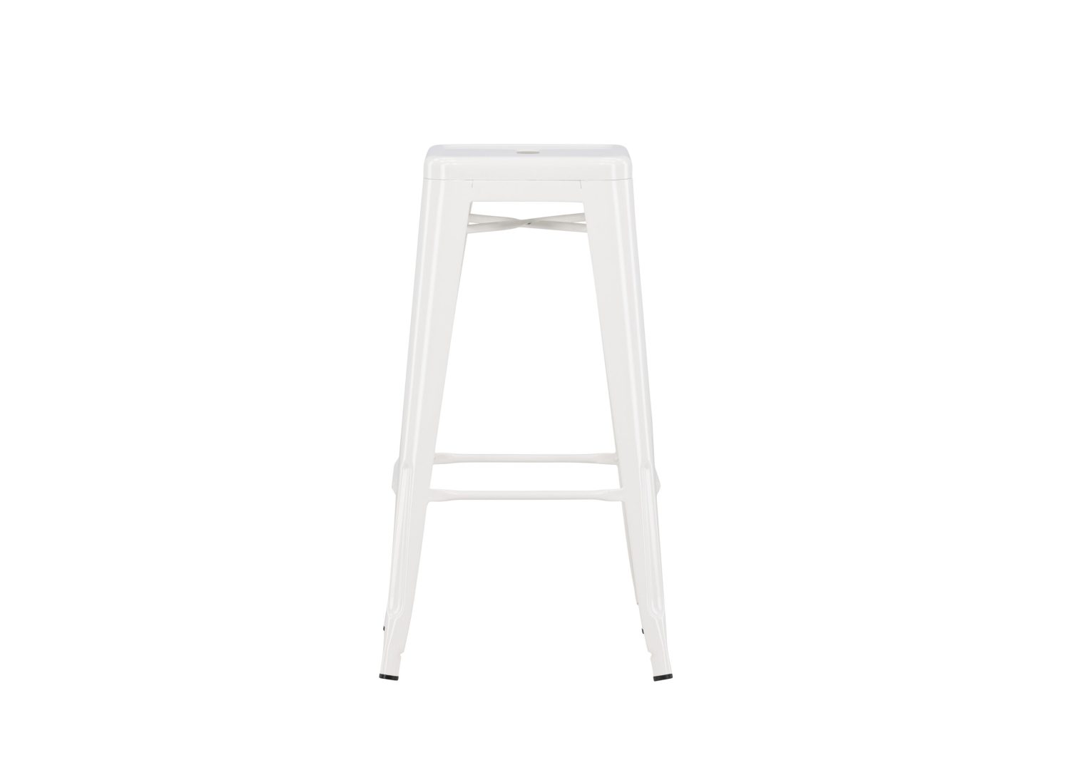 Vue produit du tabouret de bar Tempe beige