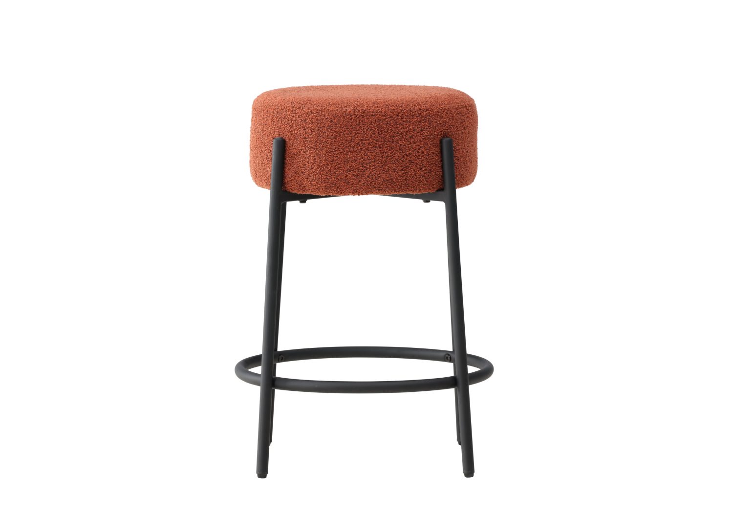 Vue produit du tabouret de bar Tucson red