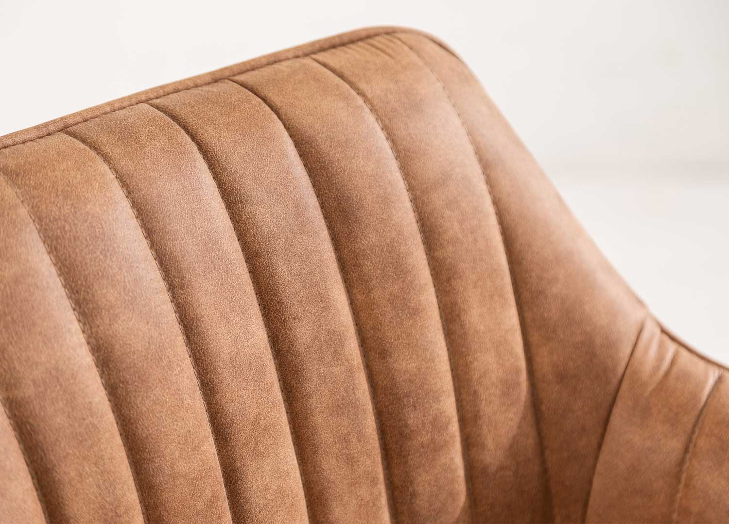 Tabourets de bar vintage marron