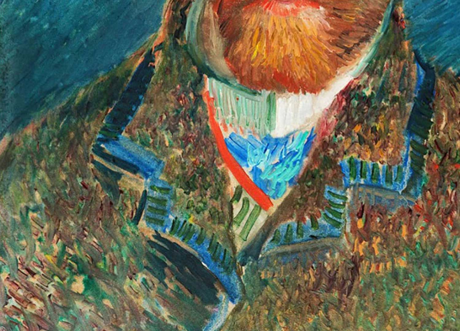 Toile portrait Van Gogh 160x210 cm