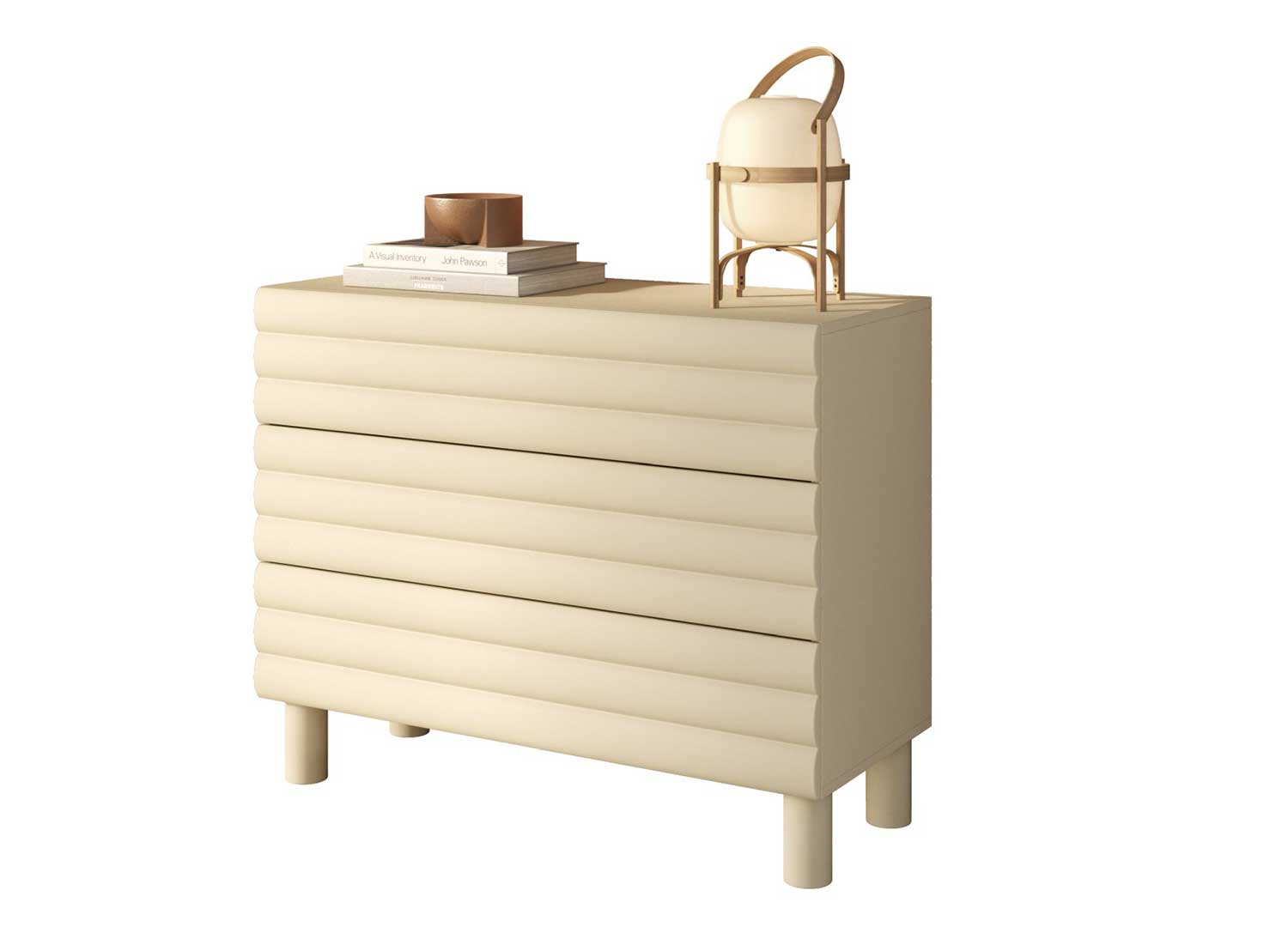commode avec façades en relief