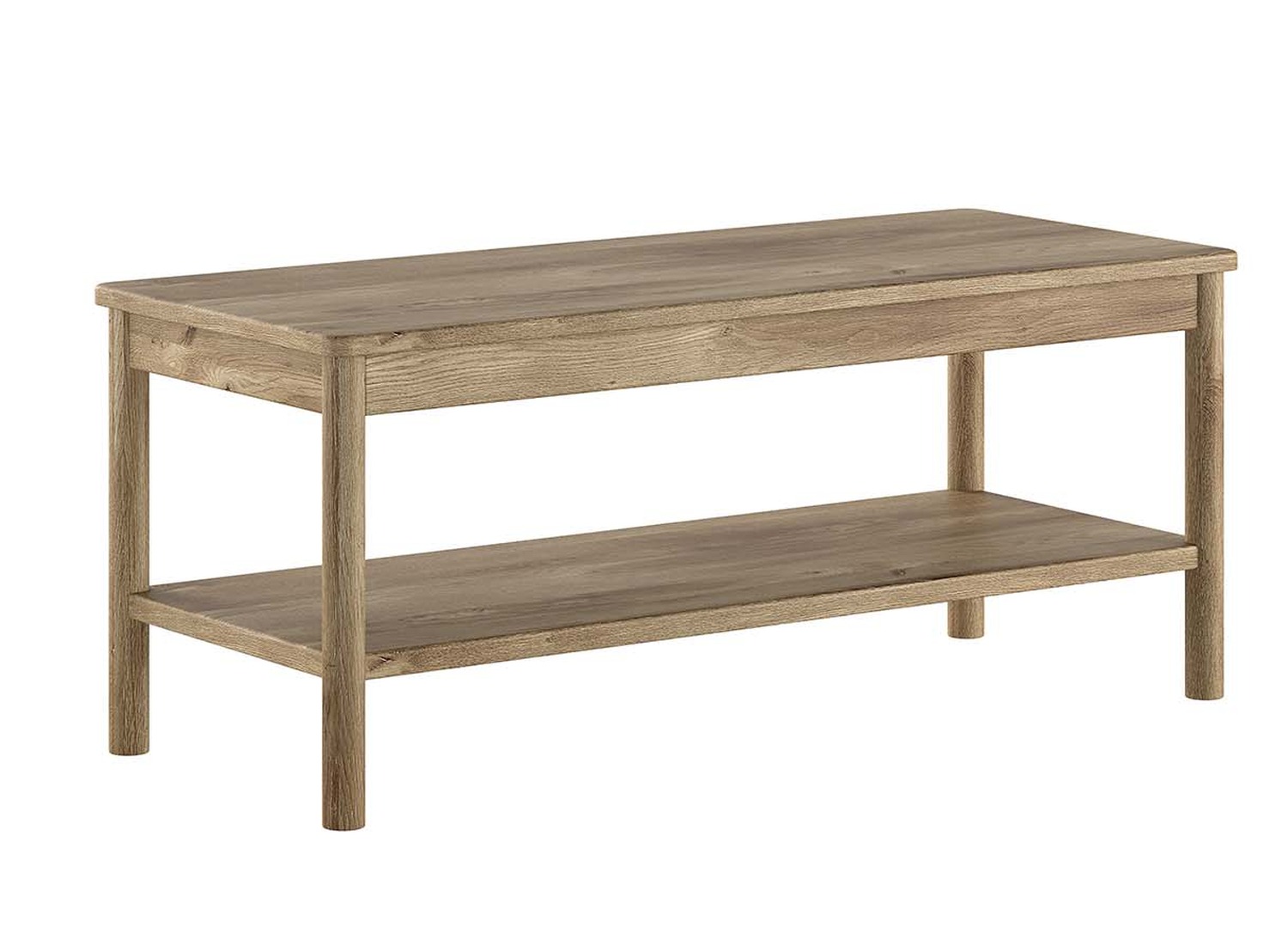 Banc de lit ado en chêne 110 cm Olive – Image 2