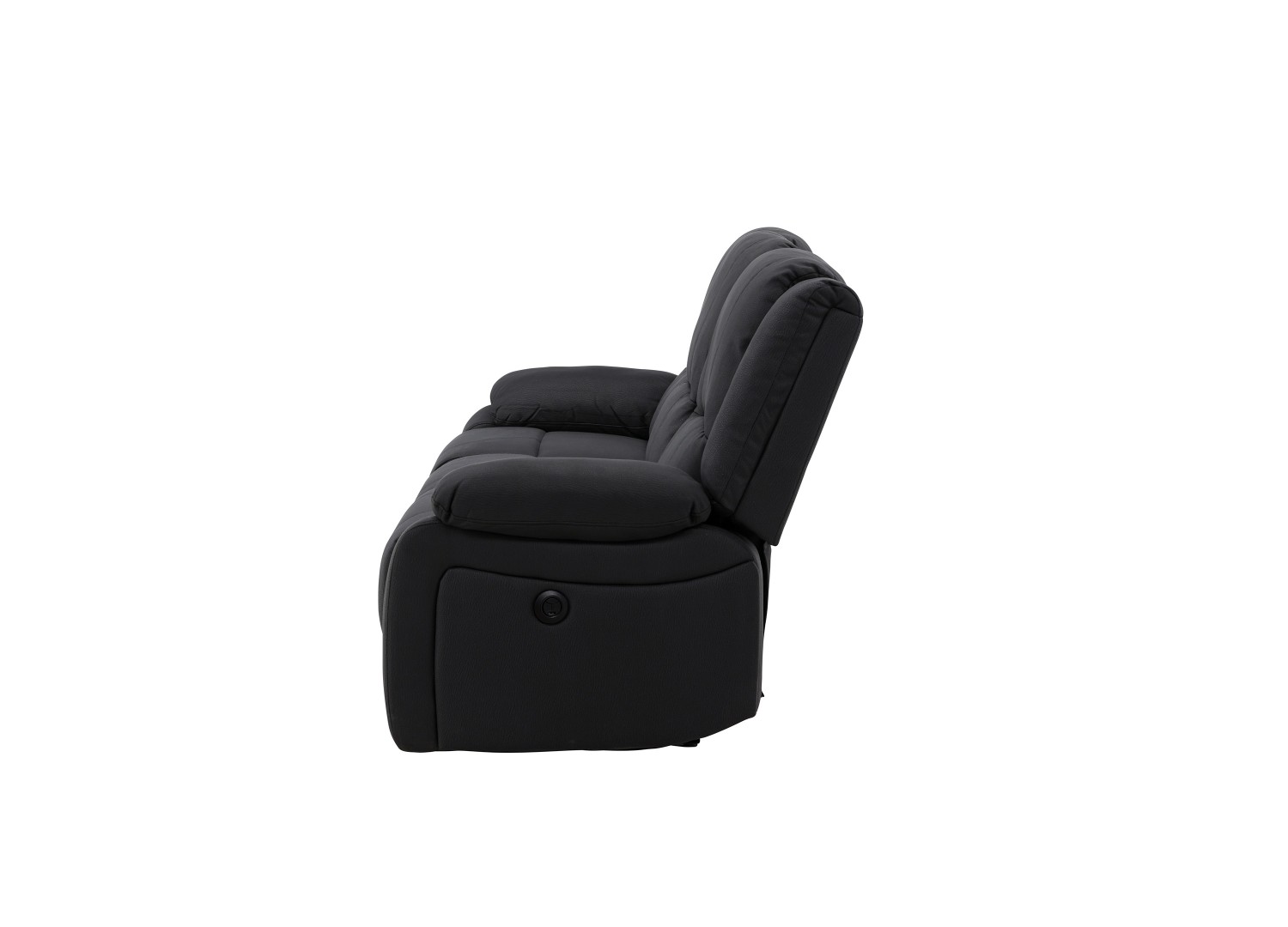 Détail de la silhouette du canapé Singapore noir – vue 19