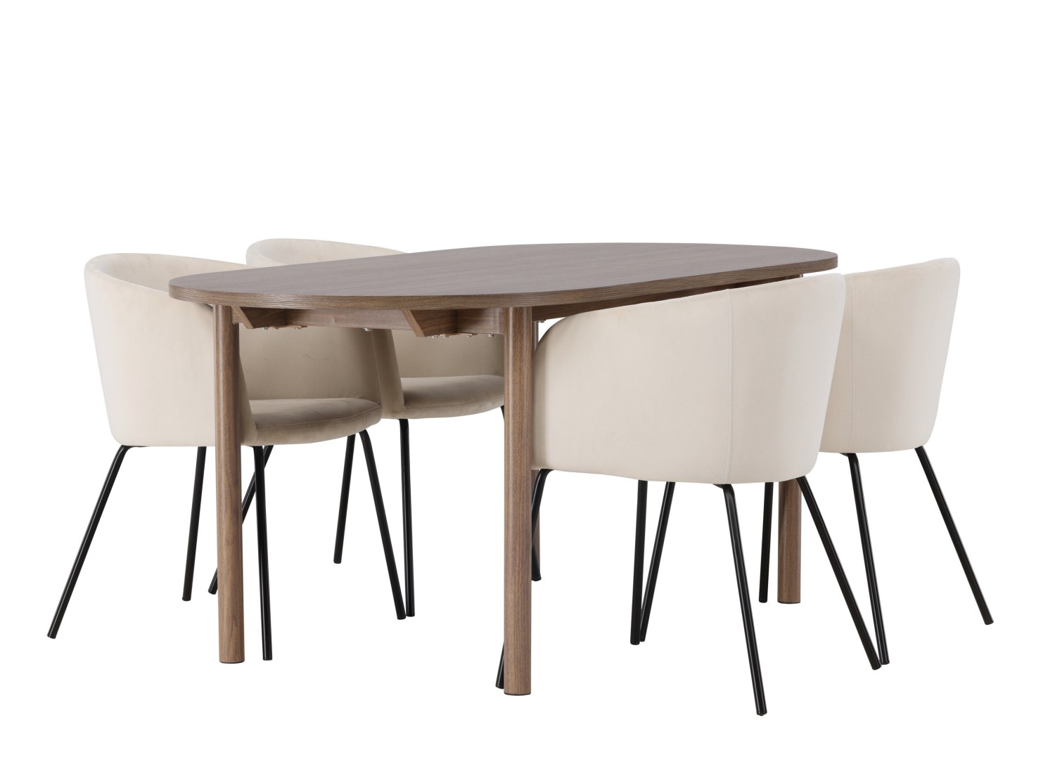 Ensemble table et chaises Andy Berit vue produit 3