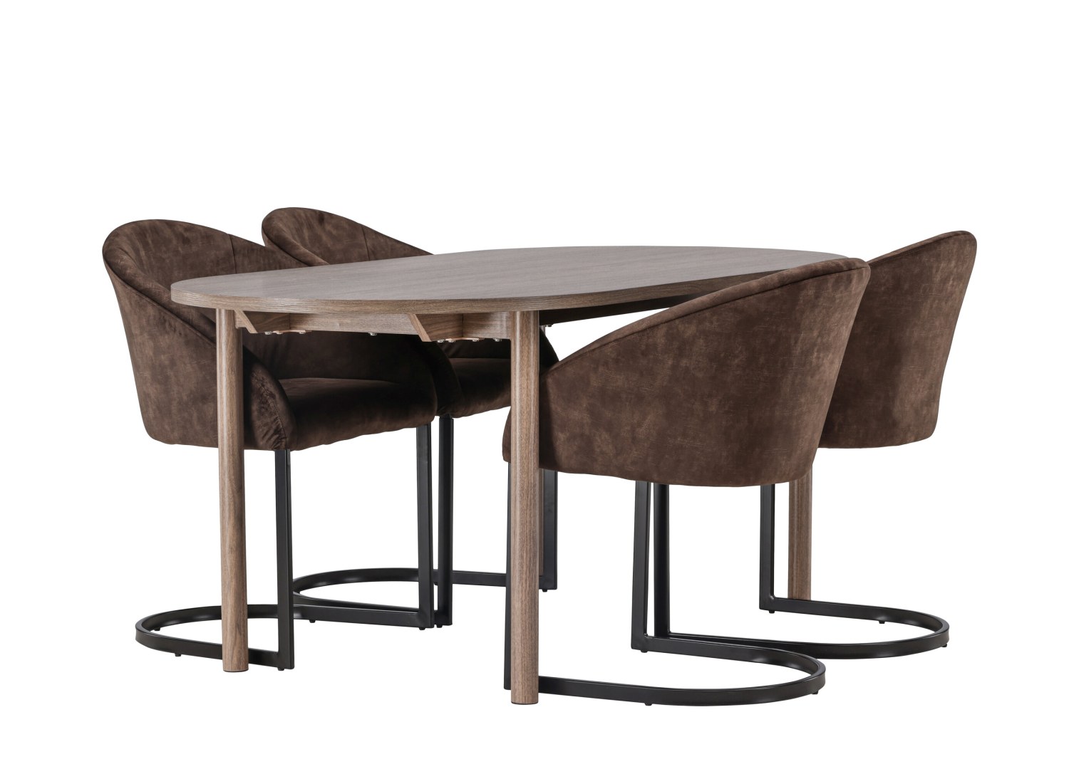 Ensemble table et chaises Andy Evening vue produit 3