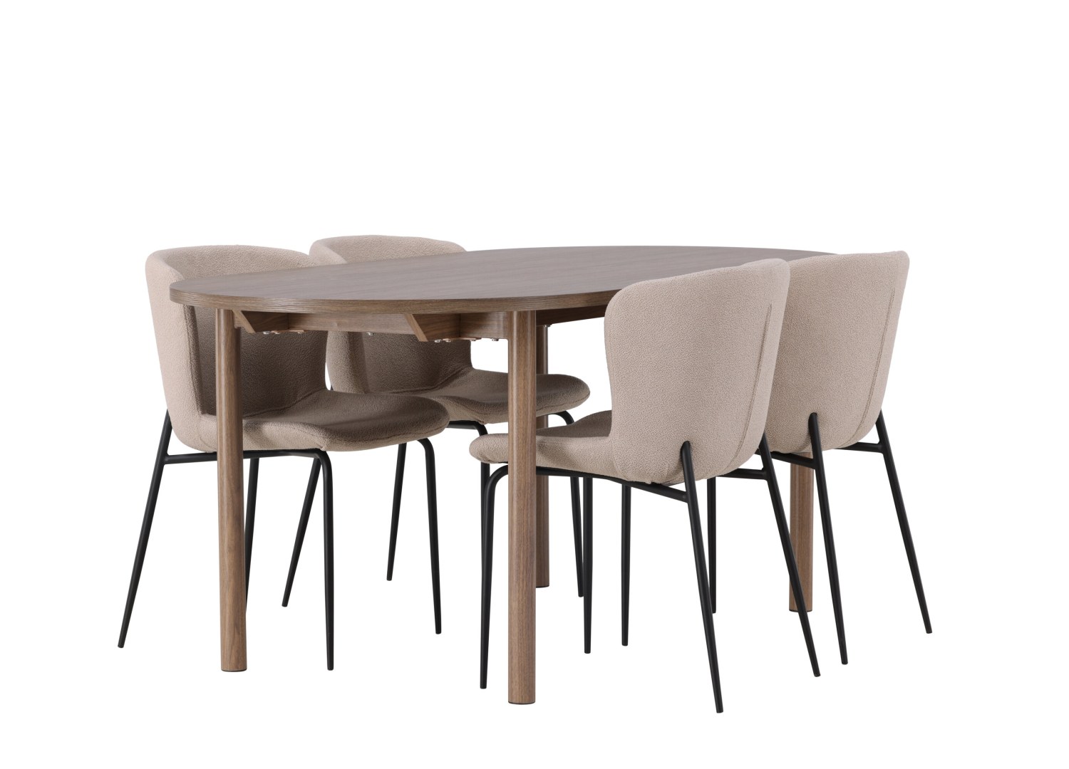 Ensemble table et chaises Andy Modesto vue produit 3
