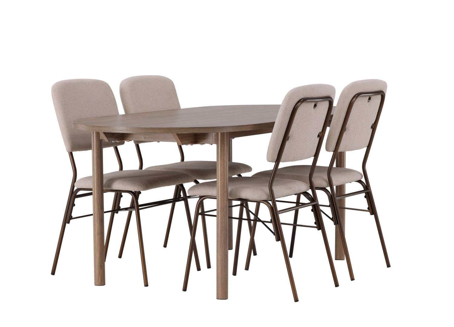 Ensemble table et chaises Andy Seda vue produit 3
