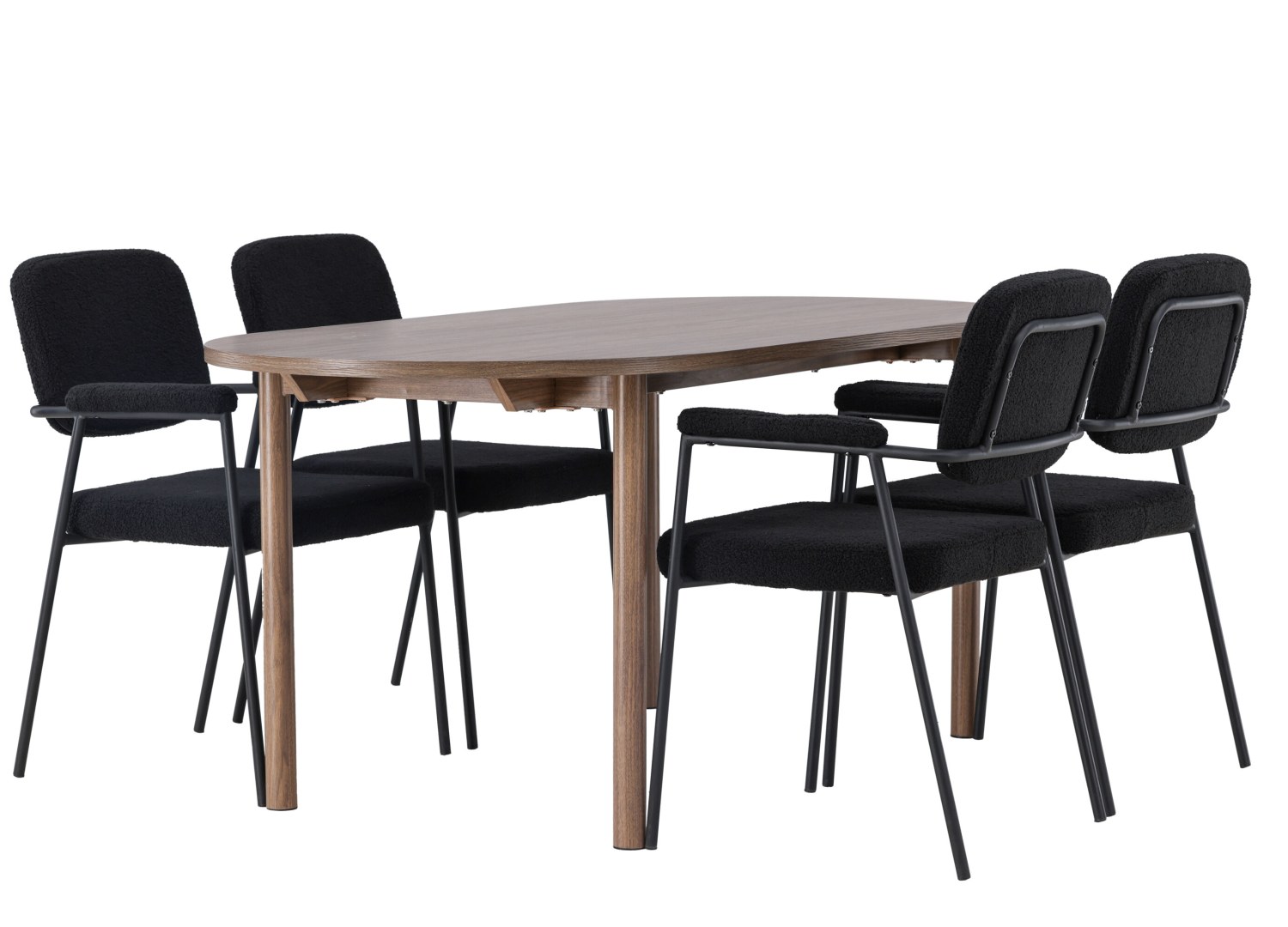 Ensemble table et chaises Andy Yesterday vue produit 3
