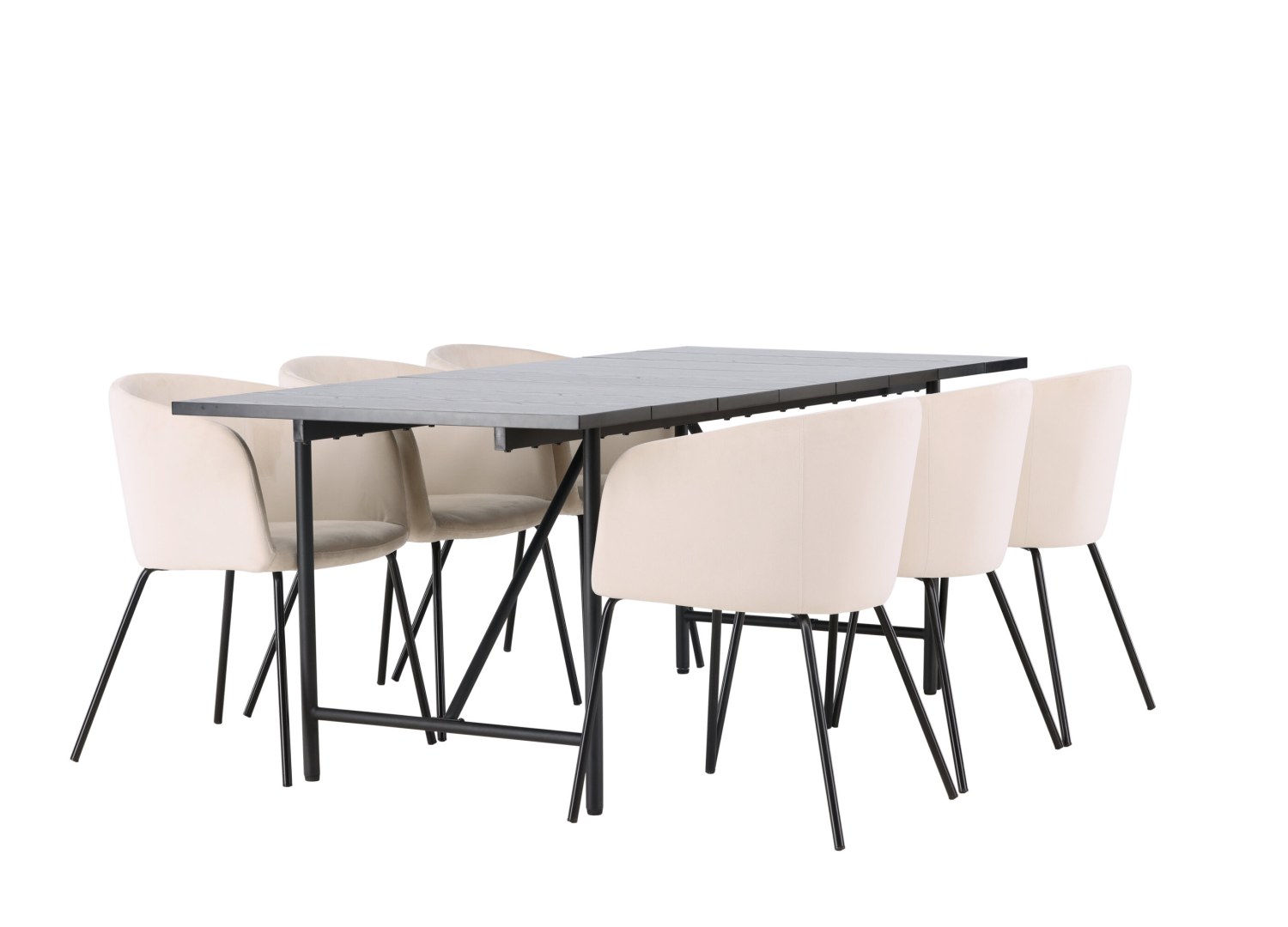 Ensemble table et chaises Astrid Berit vue produit 3