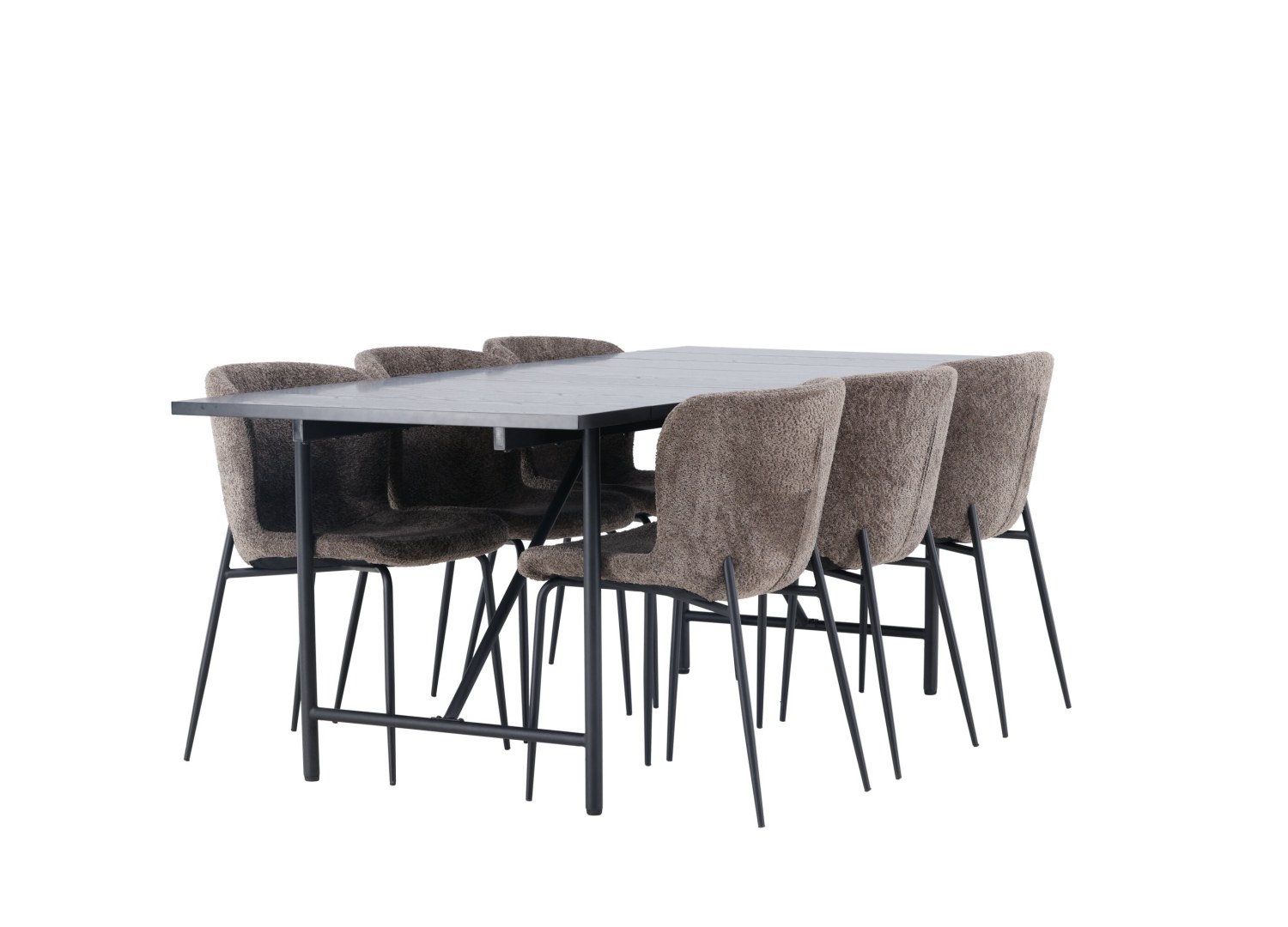 Ensemble table et chaises Astrid Modesto vue produit 3