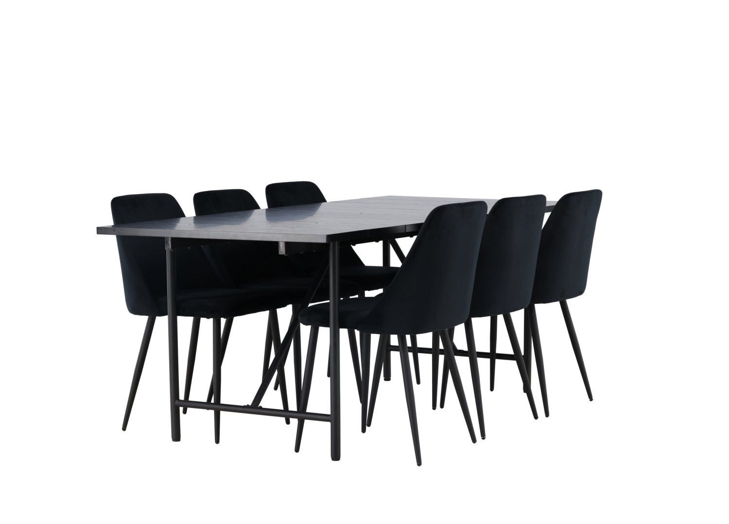 Ensemble table et chaises Astrid Night vue produit 3