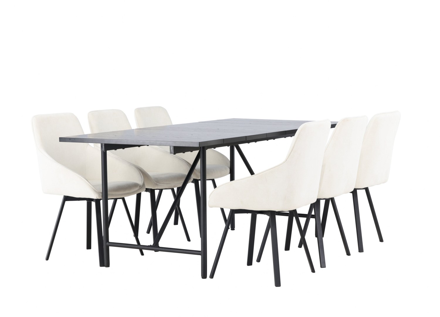 Ensemble table et chaises Astrid Rosie vue produit 3