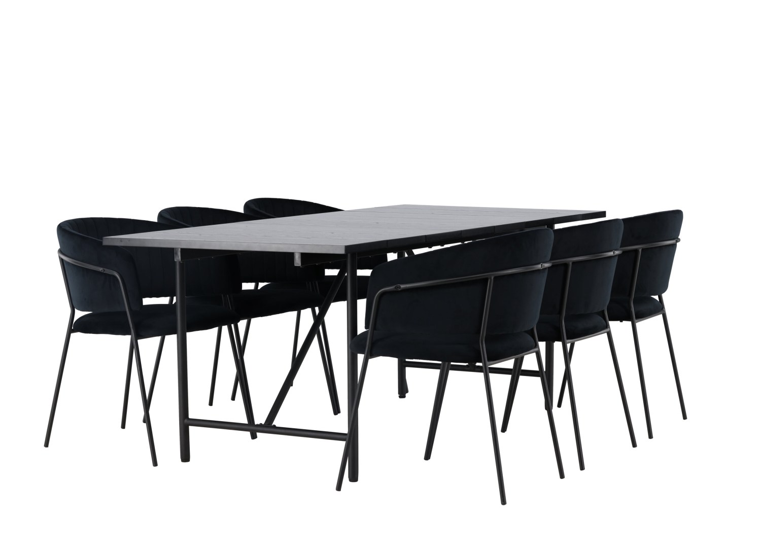 Ensemble table et chaises Astrid Selma vue produit 3
