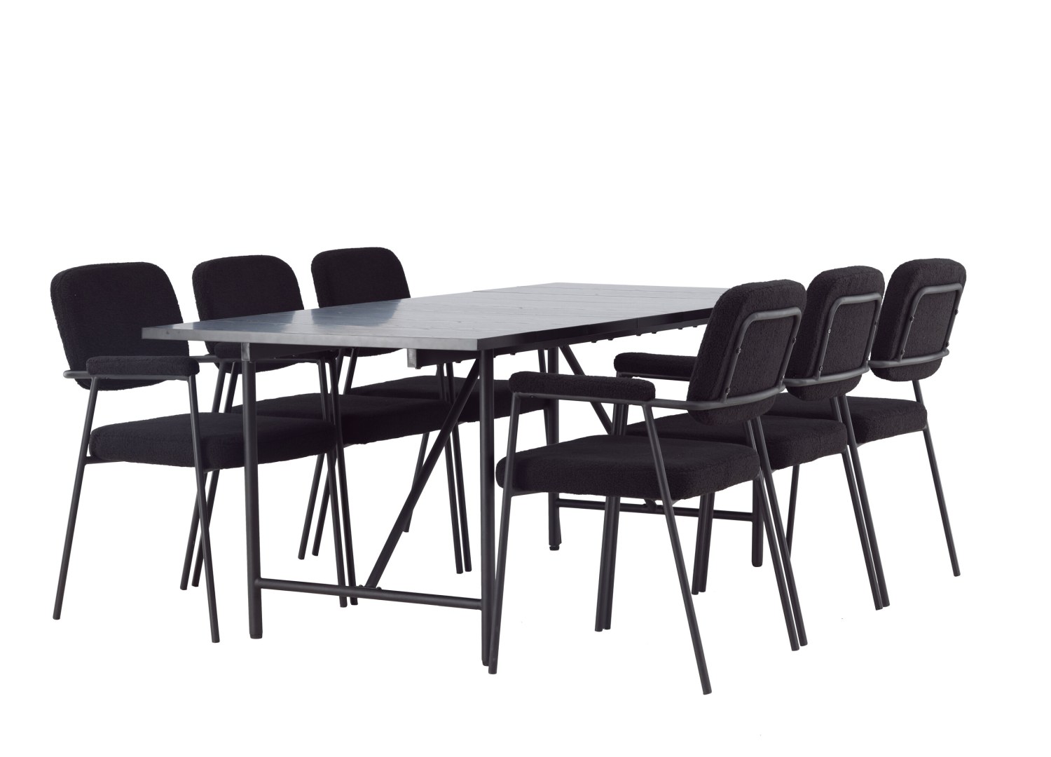 Ensemble table et chaises Astrid Yesterday vue produit 3