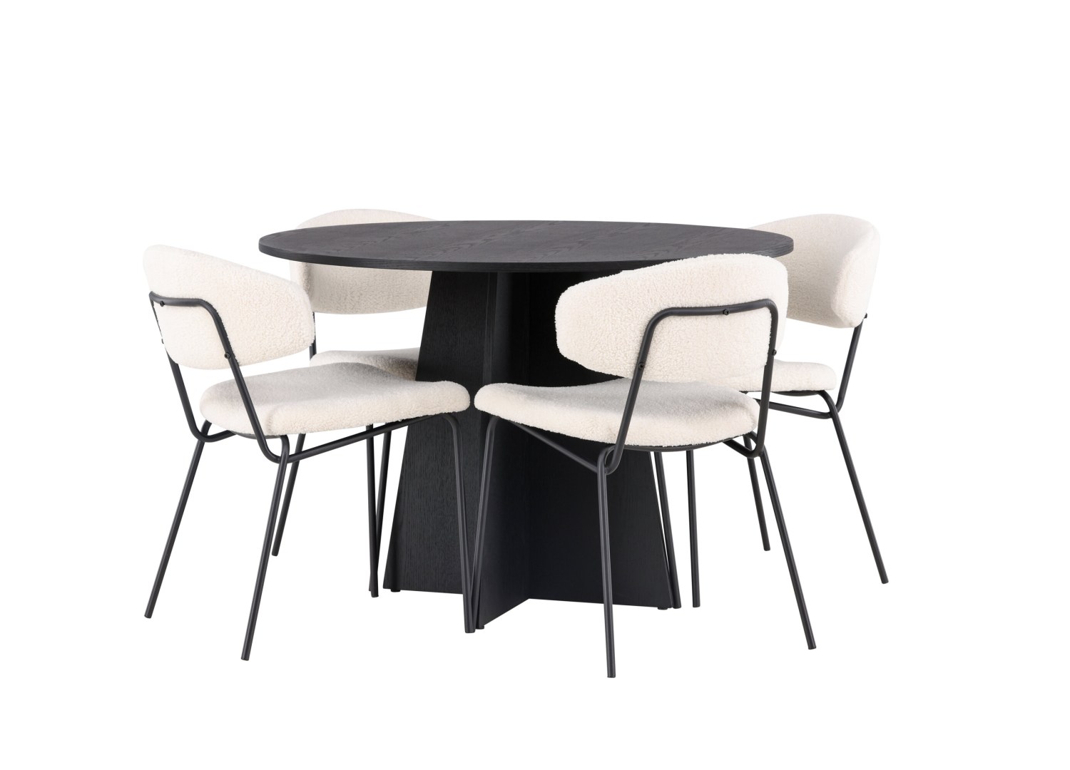 Ensemble table et chaises Bootcut Chico vue produit 3