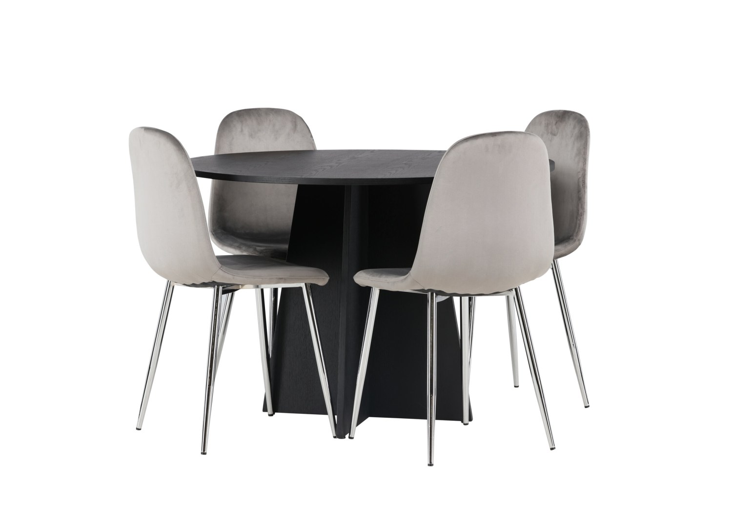 Ensemble table et chaises Bootcut Eva vue produit 3